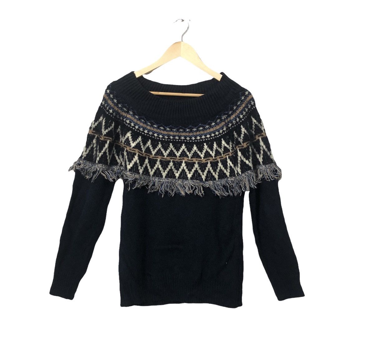 Aran Isles Knitwear Vintage Back Number Knitwear Sweater Jumper Size S / US 4 / IT 40 - 1 Thumbnail