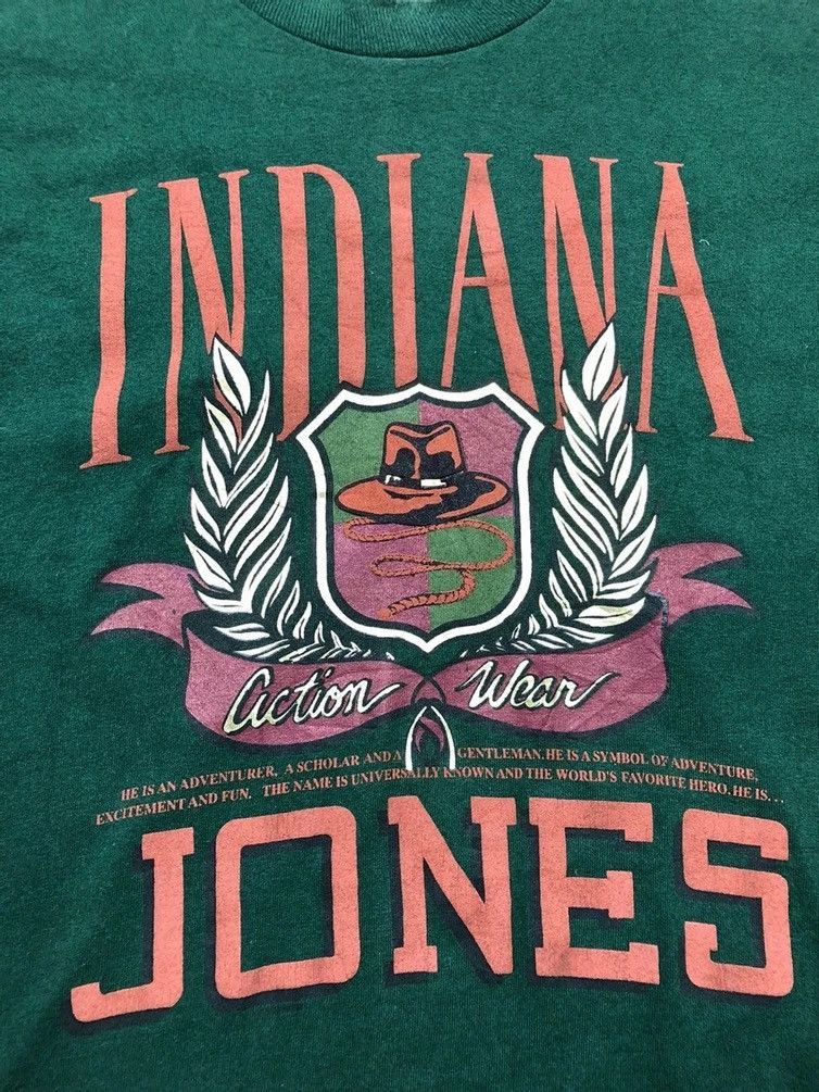 Vintage Vintage Indiana Jones Movie T-Shirts Size US L / EU 52-54 / 3 - 3 Thumbnail