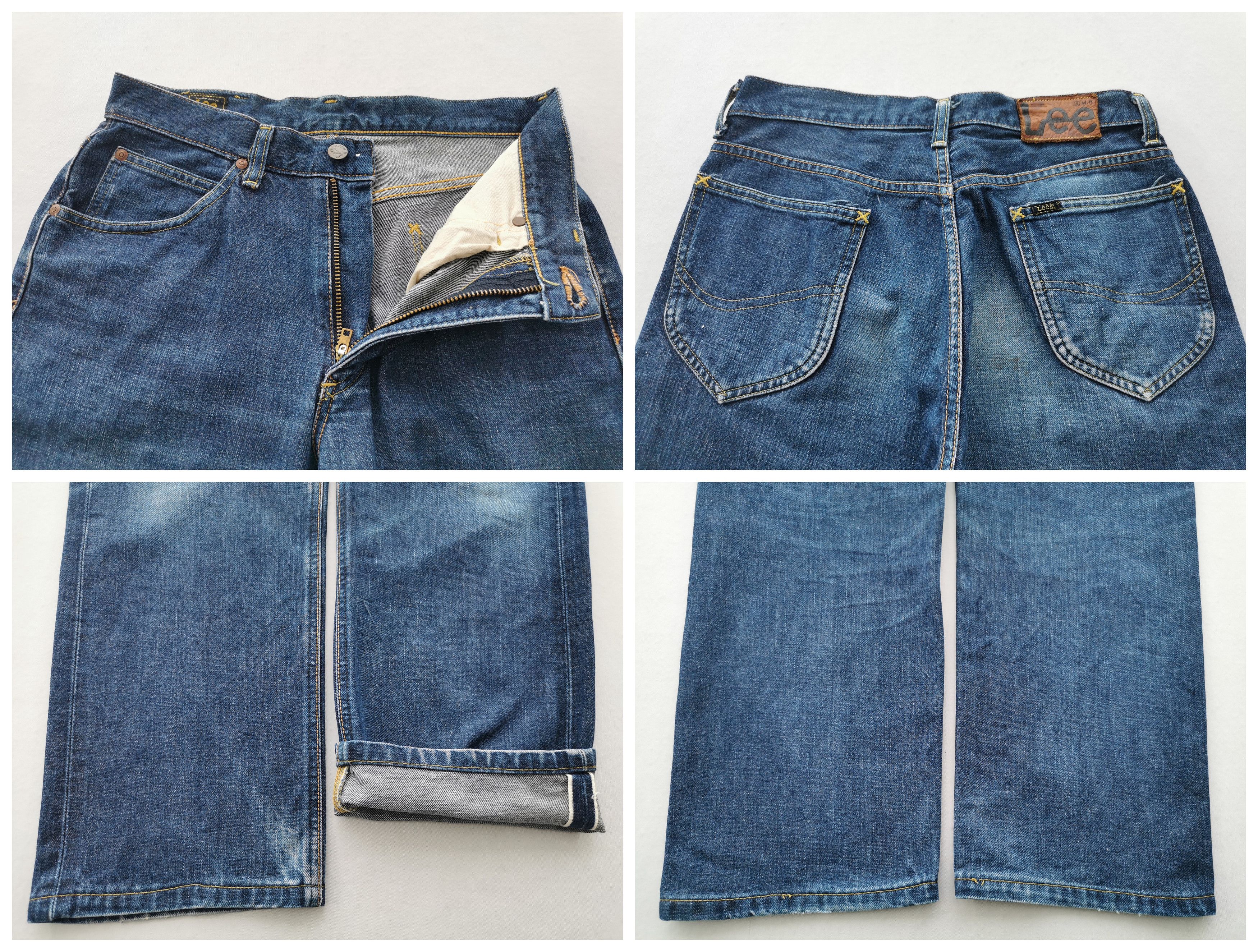 Vintage 90s Lee Denim Jeans Made In Japan Size 31/31x33
