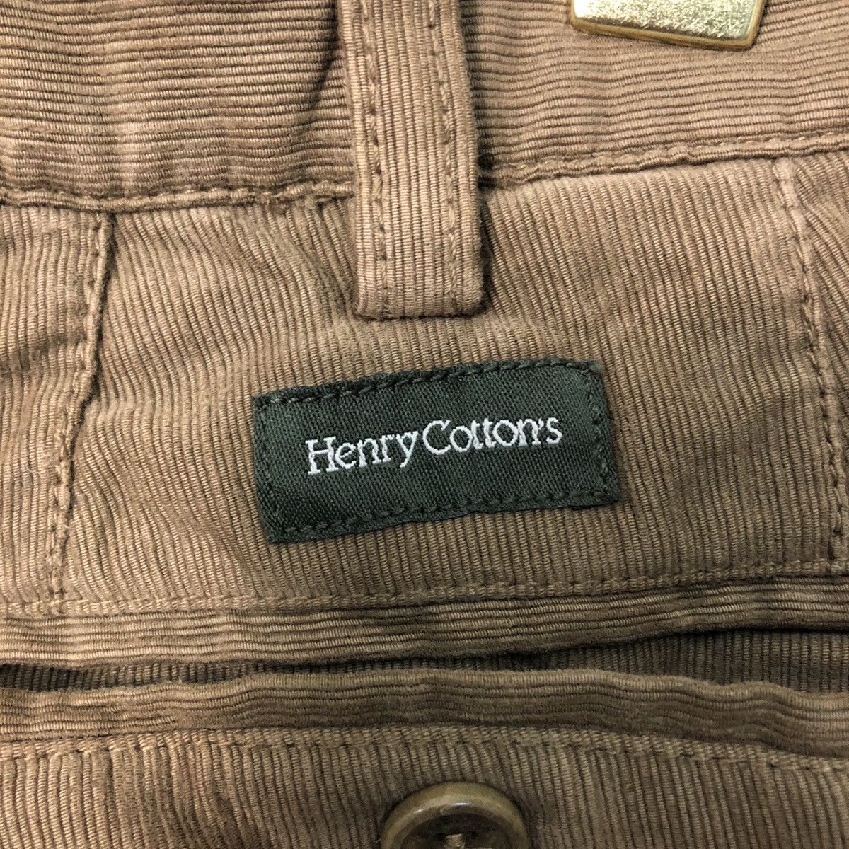 Henry Cotton's Vintage Henry Cottons Corduroi Pants W32 Made in Bulgaria Size US 32 / EU 48 - 7 Thumbnail