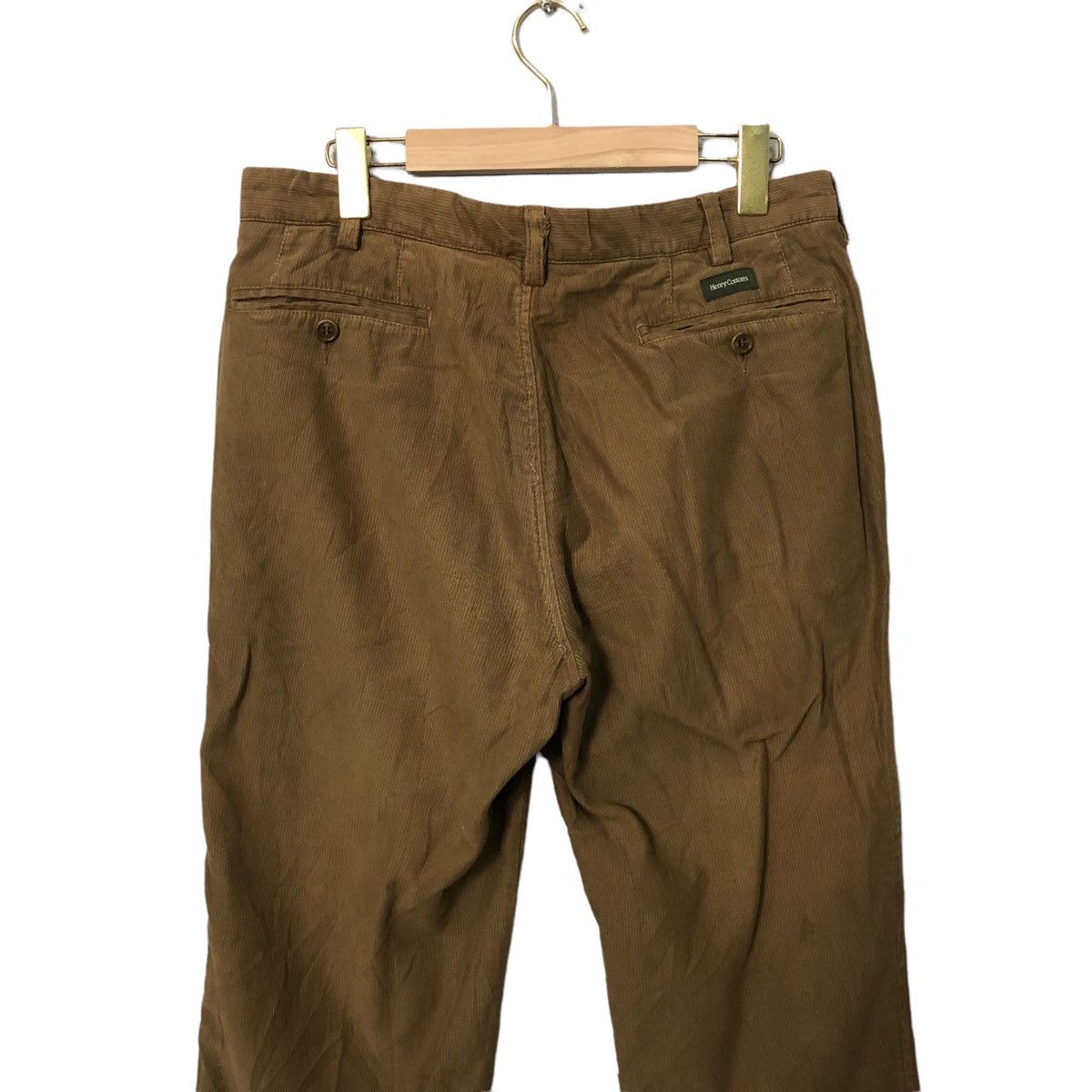 Henry Cotton's Vintage Henry Cottons Corduroi Pants W32 Made in Bulgaria Size US 32 / EU 48 - 5 Thumbnail