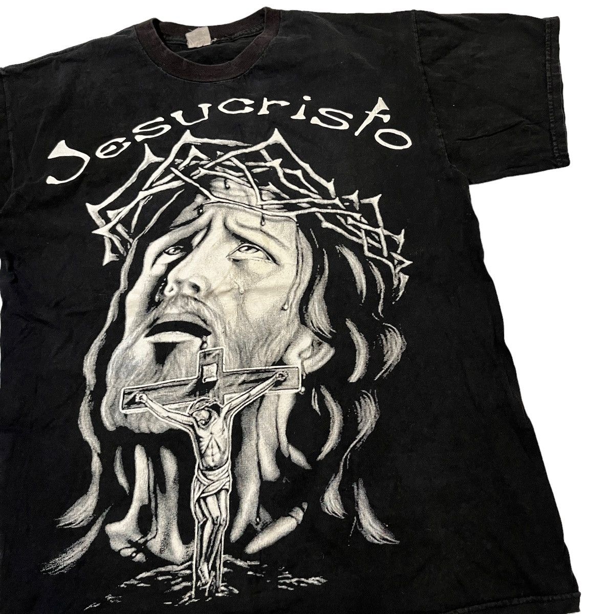 Y2K Jesucristo All Over Print Jesus Christ Tee