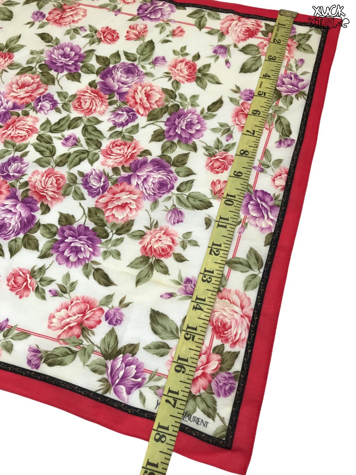 Yves Saint Laurent Yves Saint Laurent Handkerchief / Bandana / Neckerchief Size ONE SIZE - 4 Thumbnail