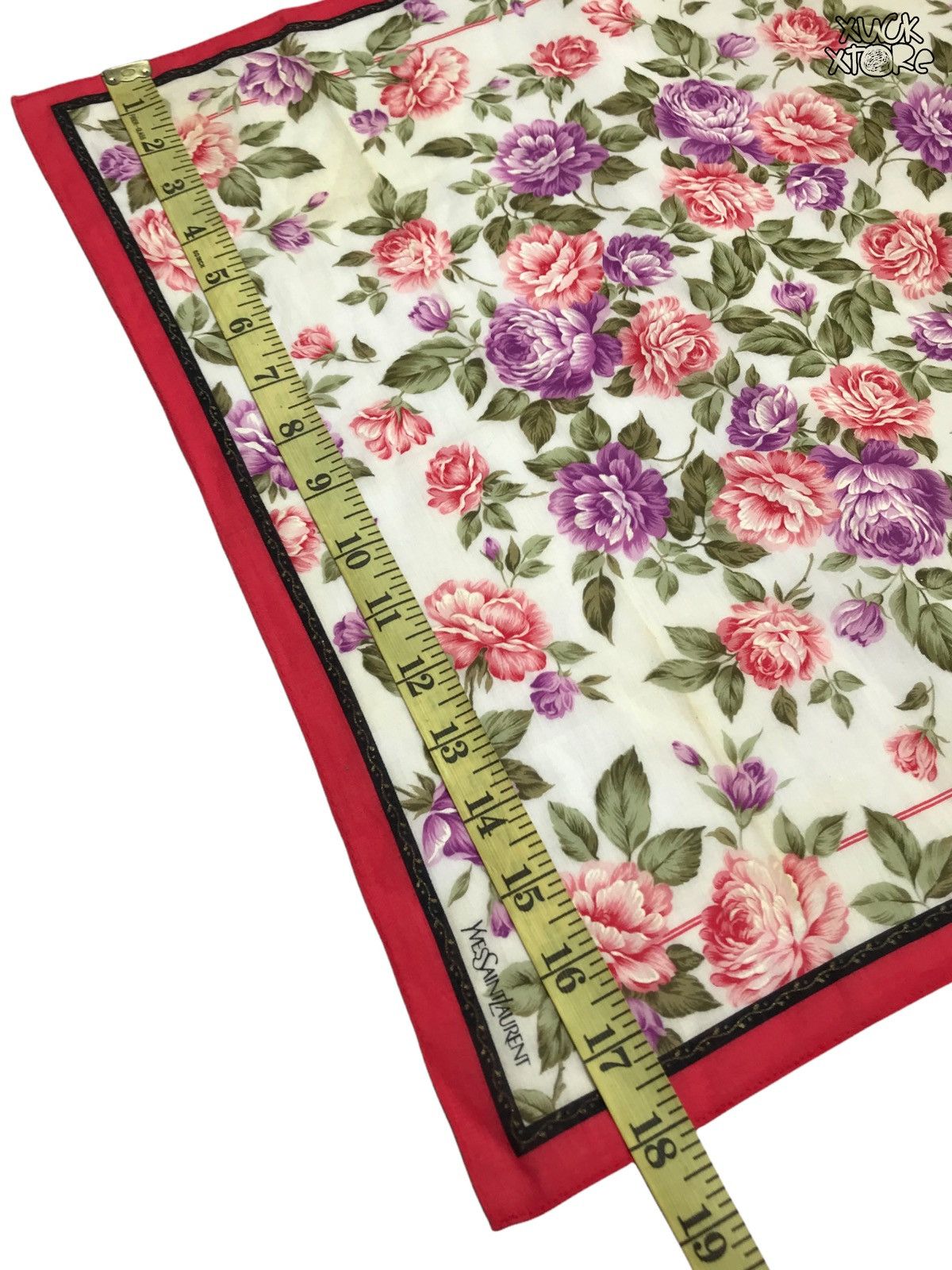 Yves Saint Laurent Yves Saint Laurent Handkerchief / Bandana / Neckerchief Size ONE SIZE - 5 Thumbnail