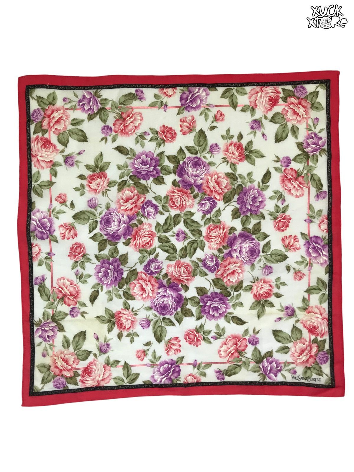 Yves Saint Laurent Yves Saint Laurent Handkerchief / Bandana / Neckerchief Size ONE SIZE - 2 Thumbnail