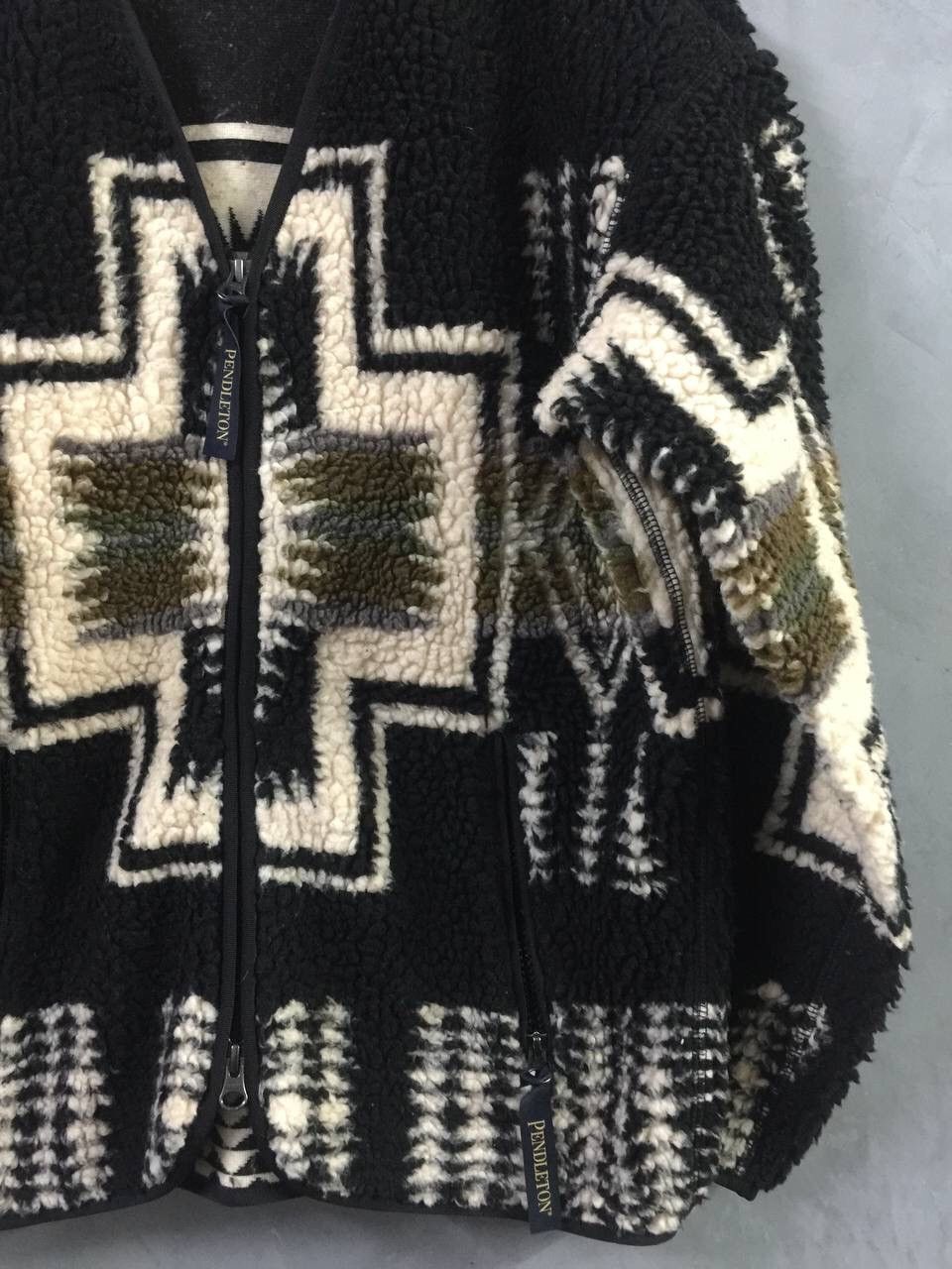 Pendleton PENDLETON X BEAMS Zipper Fleece Jacket Size US S / EU 44-46 / 1 - 3 Thumbnail