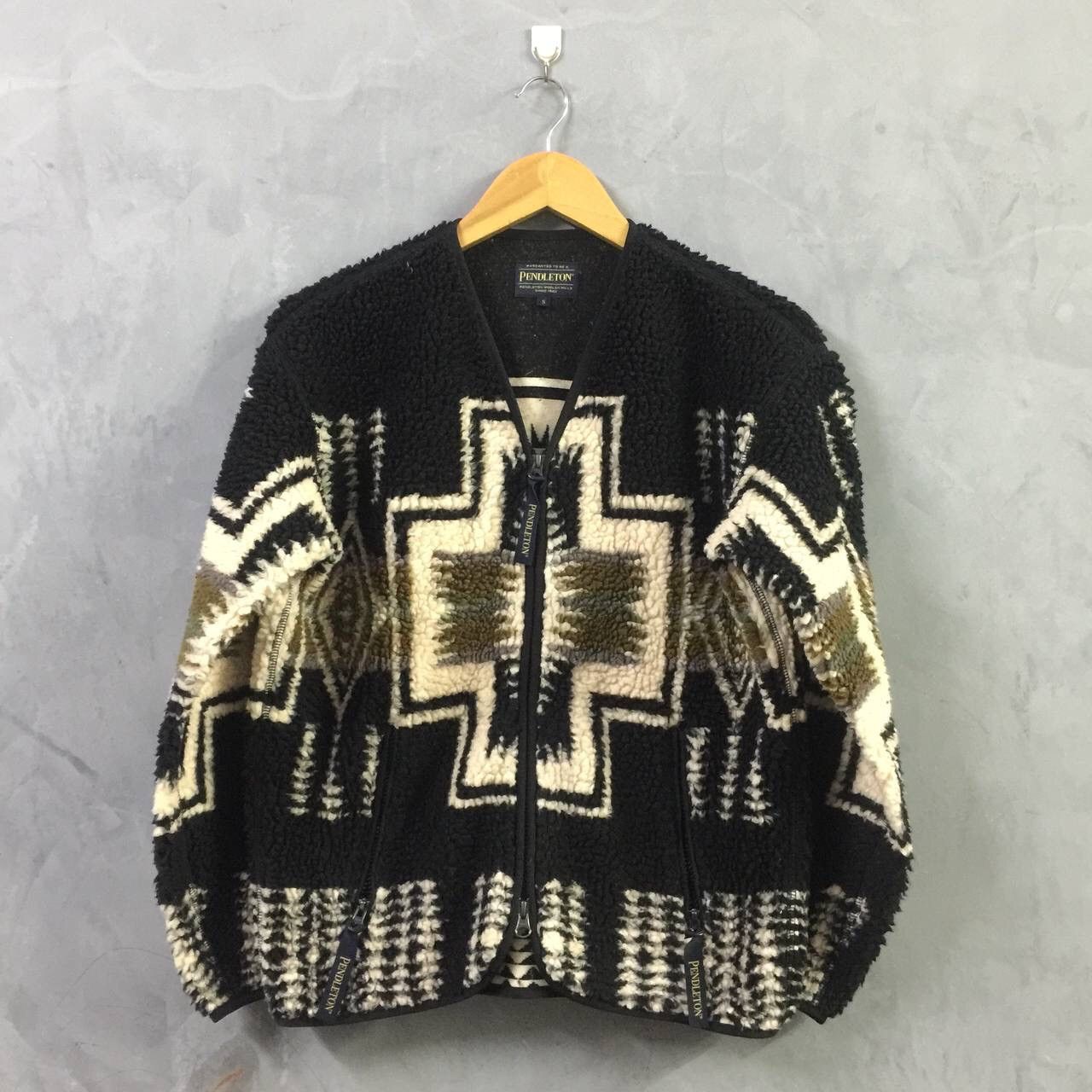 Pendleton PENDLETON X BEAMS Zipper Fleece Jacket Size US S / EU 44-46 / 1 - 1 Thumbnail