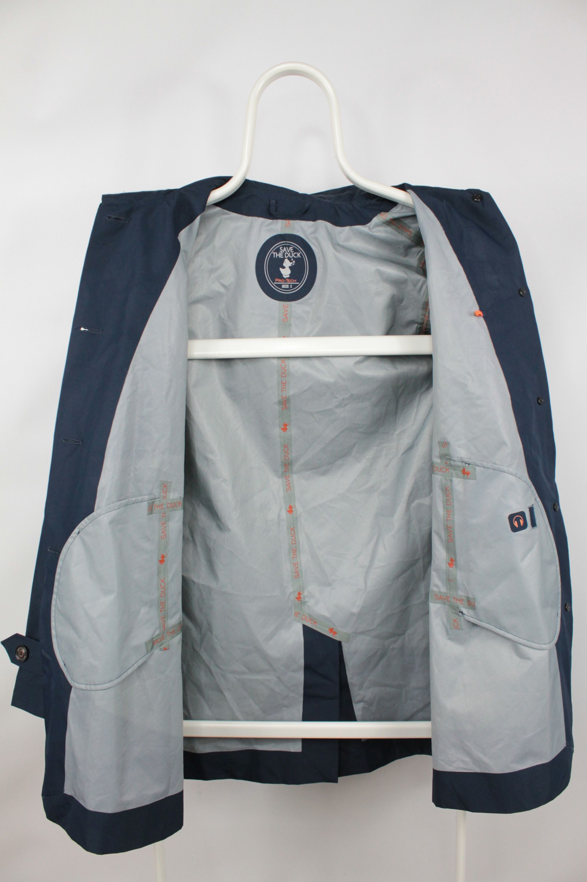 Save The Duck Save The Duck Pro-tech Rain Jacket Women's Size M / US 6-8 / IT 42-44 - 13 Thumbnail