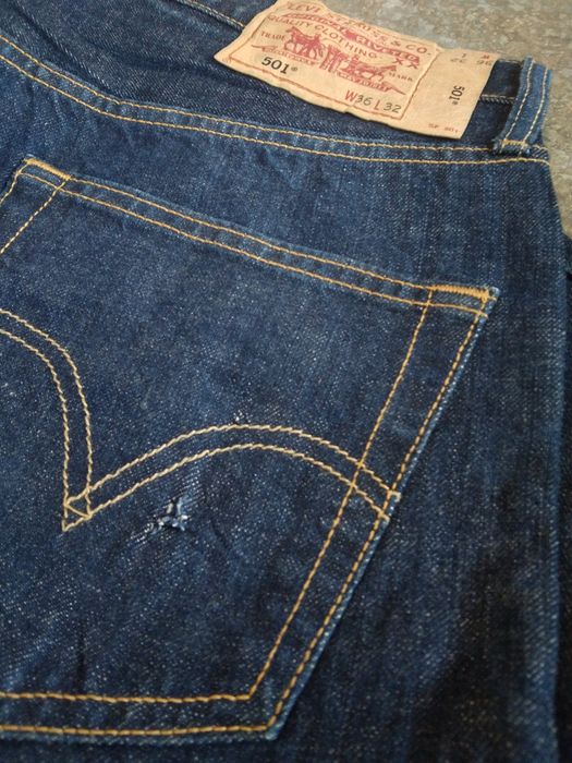 00'S Levi's 506-4891 Tapered Denim Pants Made in USA Men's w32 /eaa392685