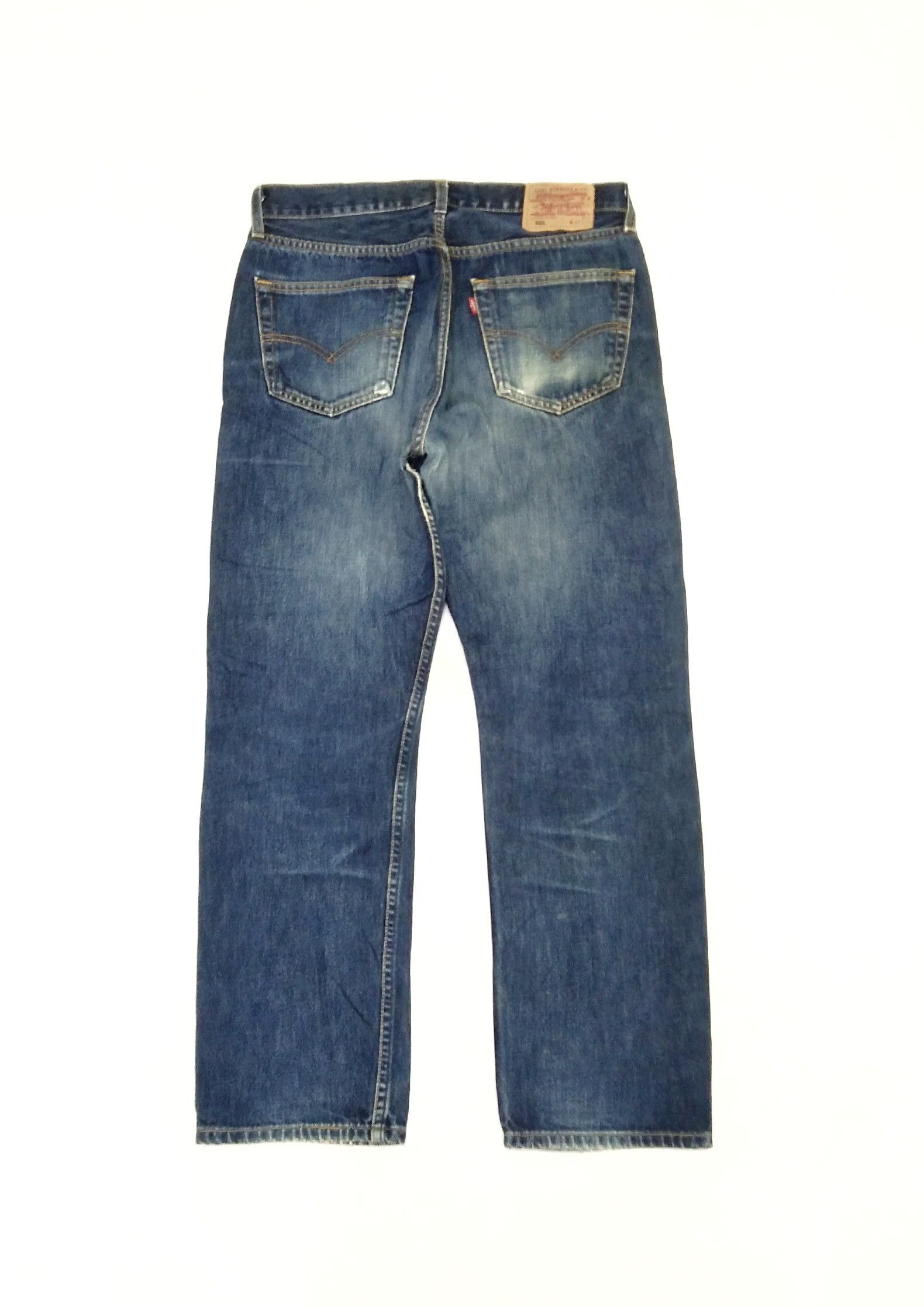 Levi's Vintage Levi's 501 Faded Blue Distressed Jeans 32x29 Size US 32 / EU 48 - 2 Thumbnail