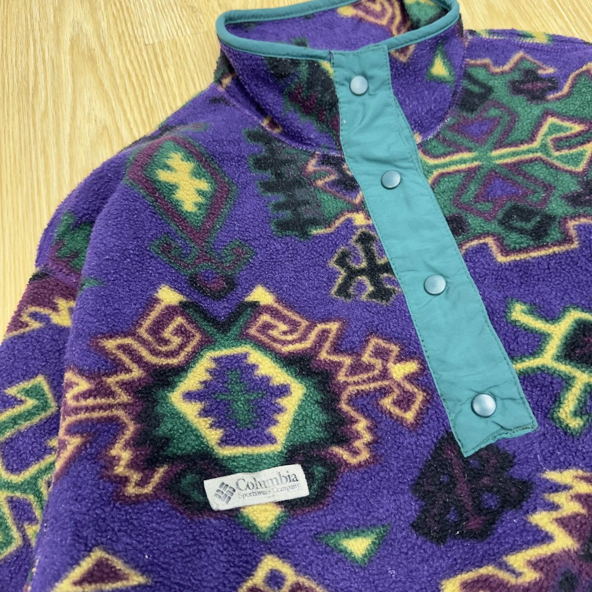 Columbia Vintage Couple Columbia Navajo Fleece T272 Size US S / EU 44-46 / 1 - 12 Thumbnail
