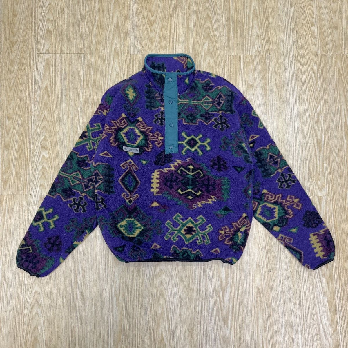 Columbia Vintage Couple Columbia Navajo Fleece T272 Size US S / EU 44-46 / 1 - 10 Thumbnail