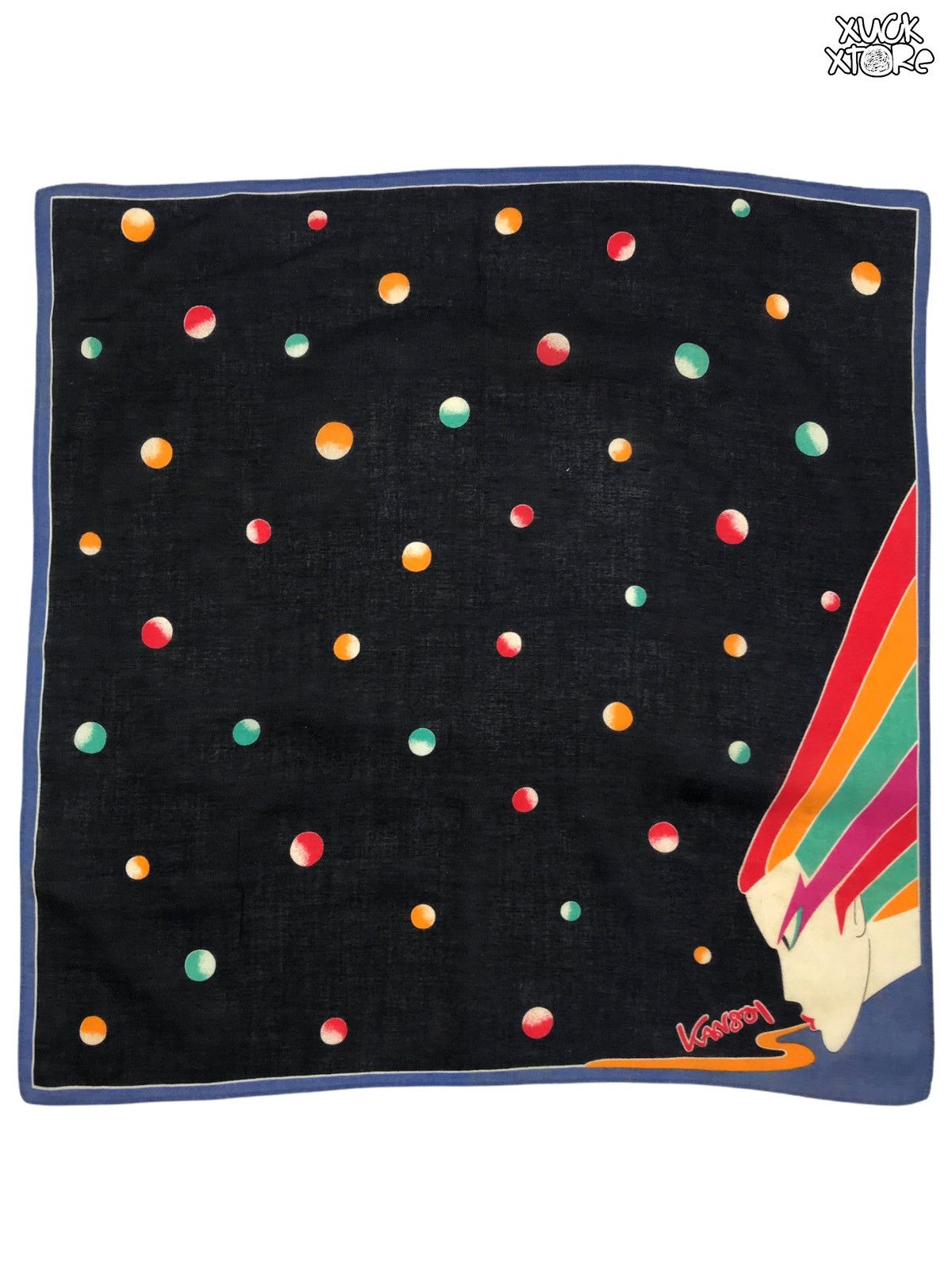 Kansai Yamamoto Kansai Handkerchief / Bandana / Neckerchief Size ONE SIZE - 2 Thumbnail