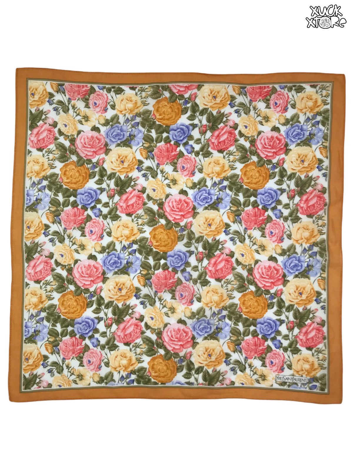 Yves Saint Laurent Yves Saint Laurent Handkerchief / Bandana / Neckerchief Size ONE SIZE - 2 Thumbnail