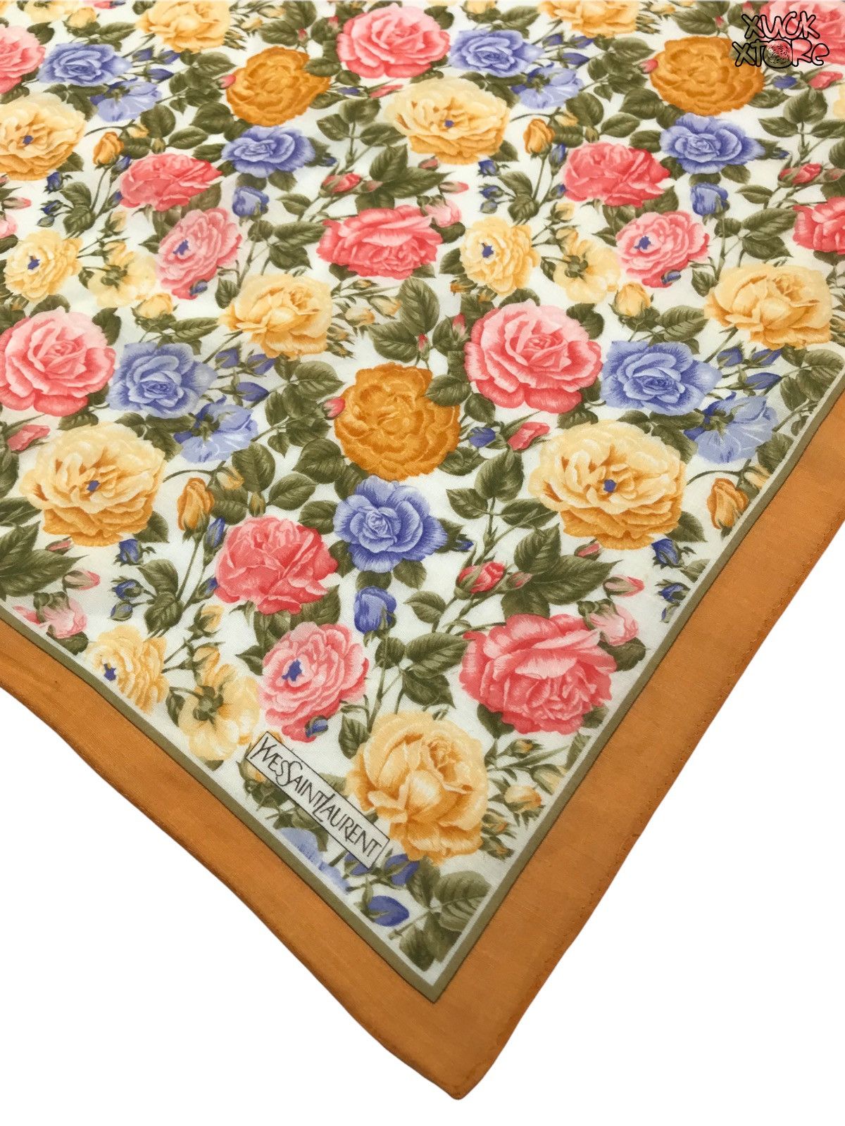 Yves Saint Laurent Yves Saint Laurent Handkerchief / Bandana / Neckerchief Size ONE SIZE - 3 Thumbnail