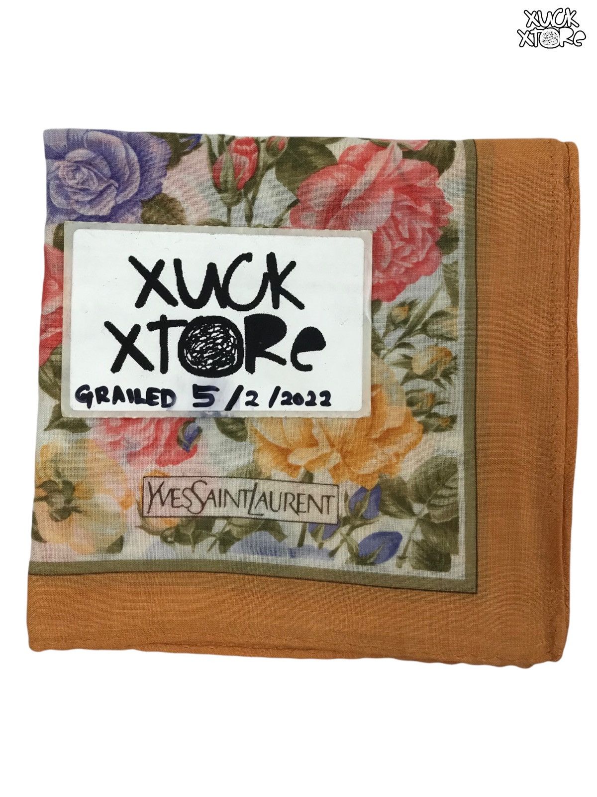 Yves Saint Laurent Yves Saint Laurent Handkerchief / Bandana / Neckerchief Size ONE SIZE - 7 Thumbnail