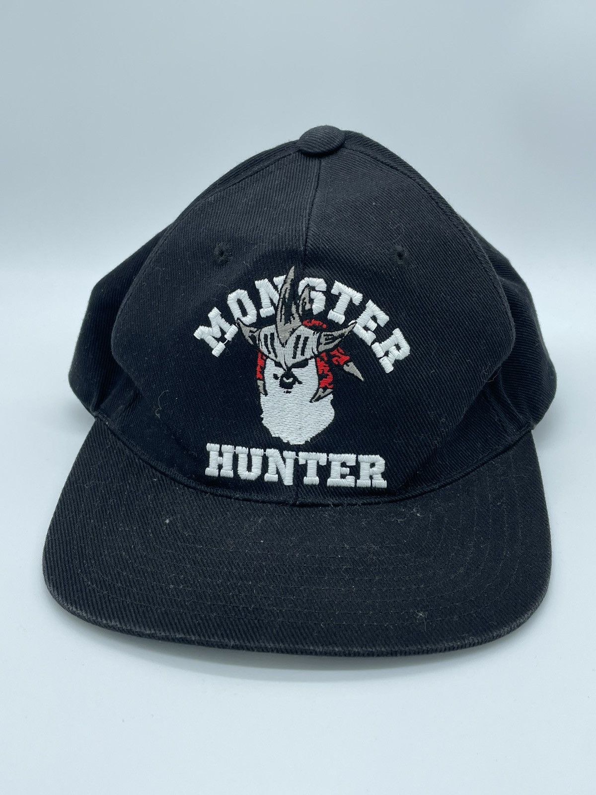 image of Bape X Monster Hunter Snapback Cap in Black, Men's