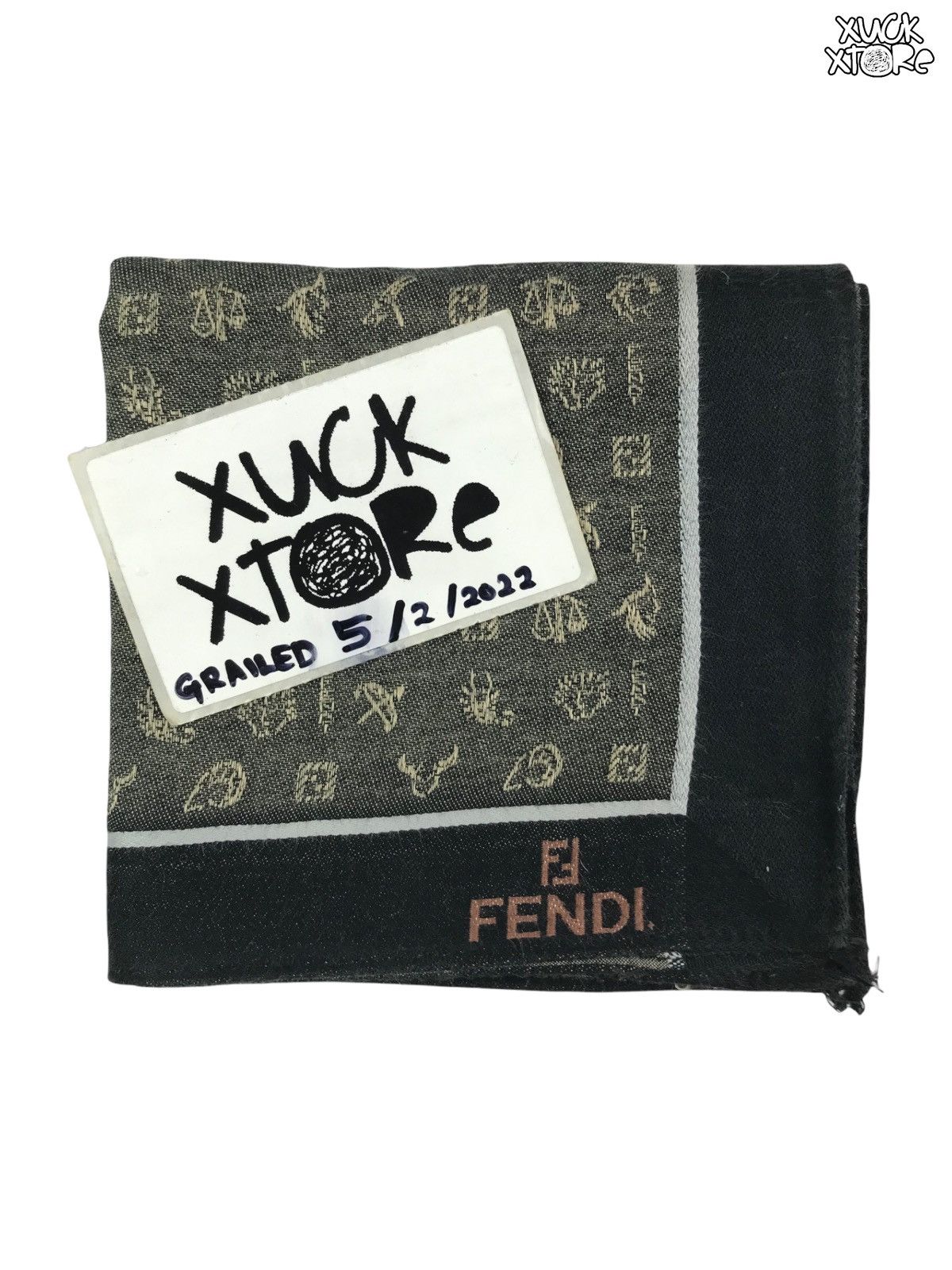 Fendi Fendi Handkerchief / Bandana / Neckerchief Size ONE SIZE - 8 Thumbnail