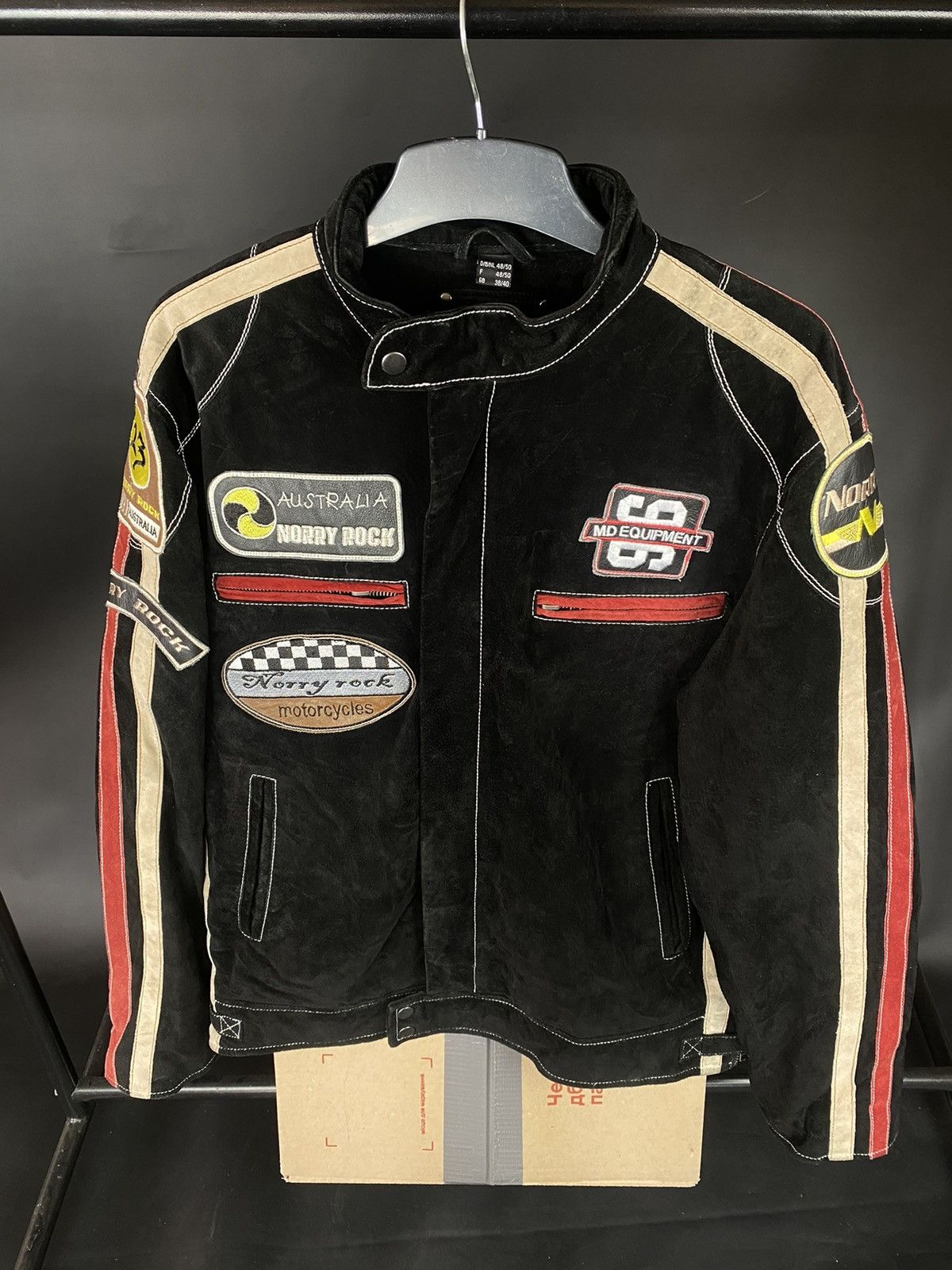 VTG motorcycle jacket NorryRock MD Equipment Australia black