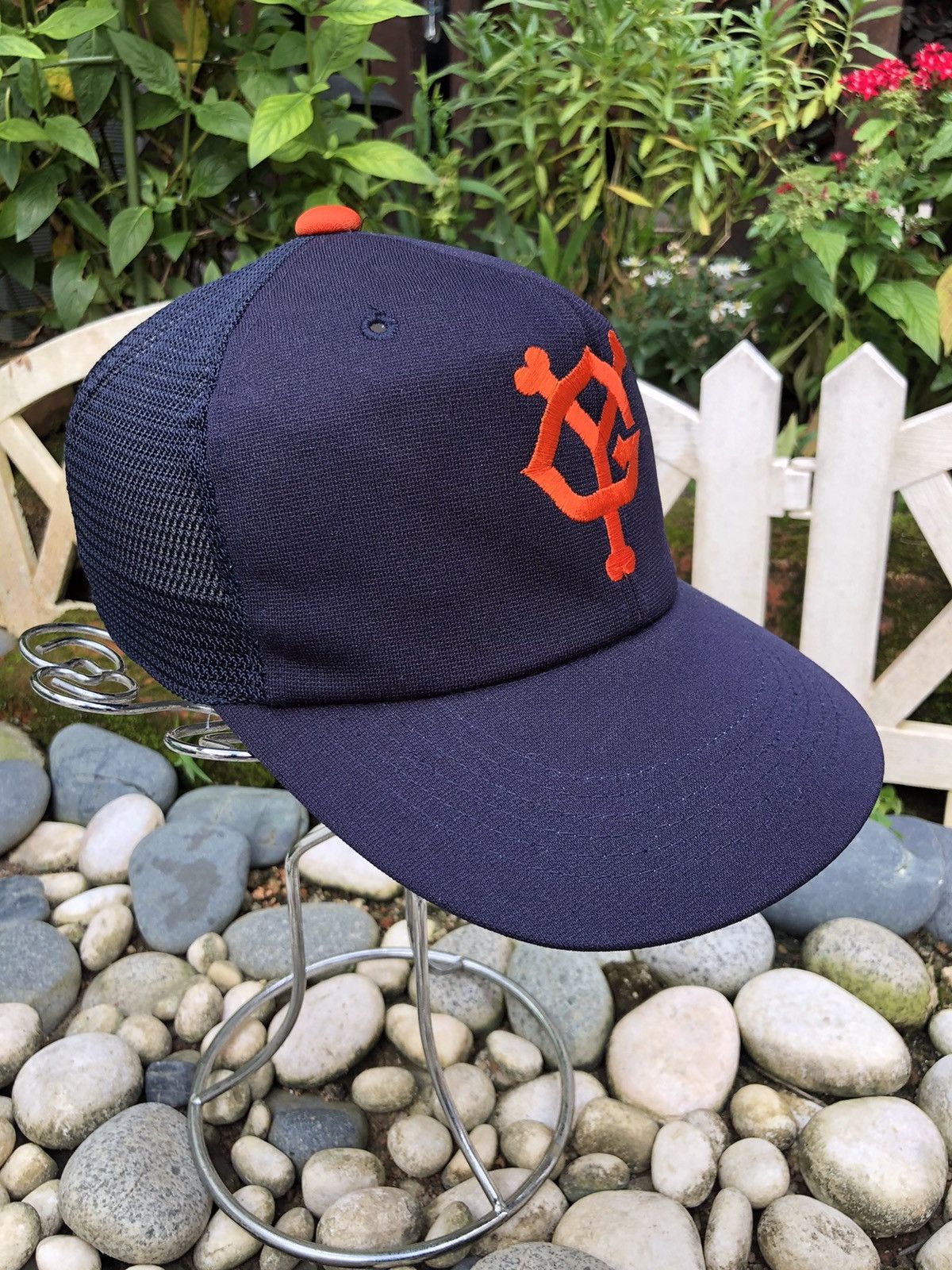 Japanese Brand COMBO TOKYO YOMIURI GIANTS BASEBALL TRUCKERS CAP HAT Size ONE SIZE - 5 Thumbnail
