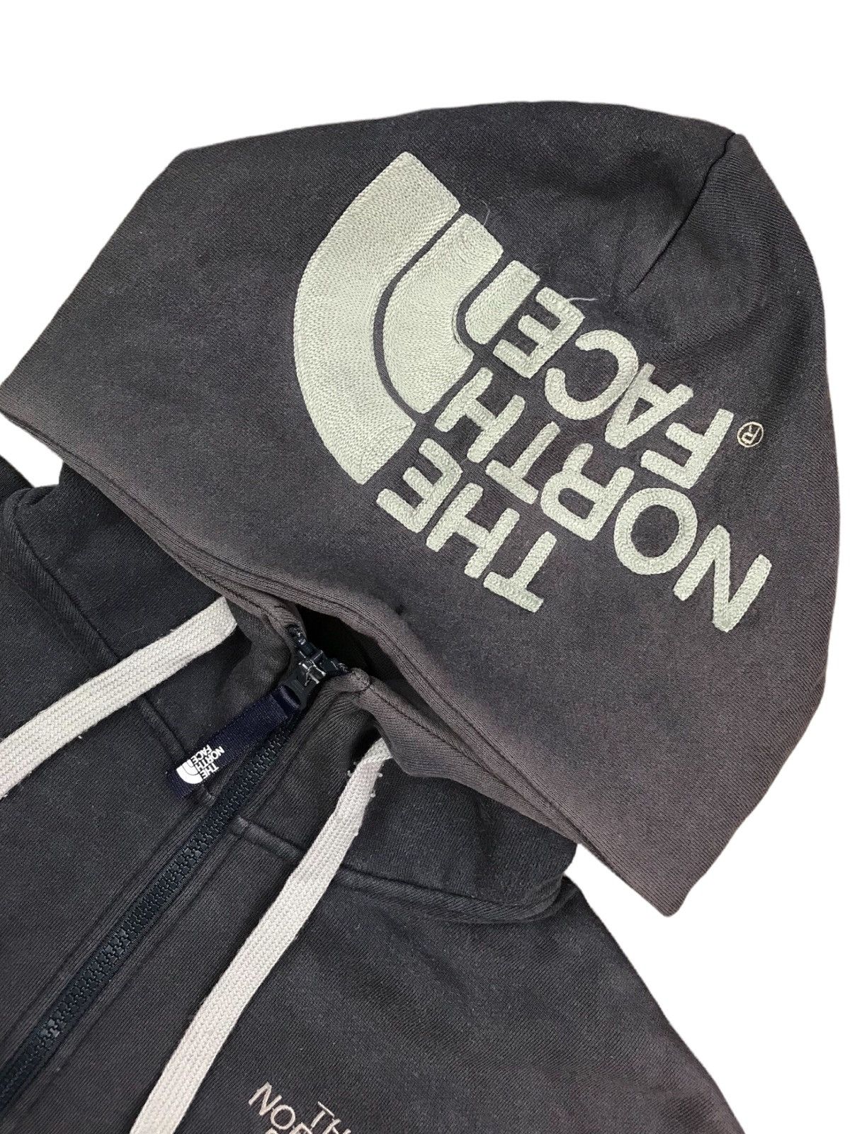 The North Face × Vintage VINTAGE TNF THE NORTH FACE EMBROIDERY HOODED NICE FADED Size US M / EU 48-50 / 2 - 2 Thumbnail