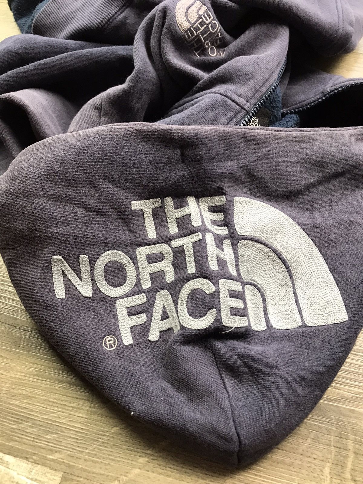 The North Face × Vintage VINTAGE TNF THE NORTH FACE EMBROIDERY HOODED NICE FADED Size US M / EU 48-50 / 2 - 17 Thumbnail