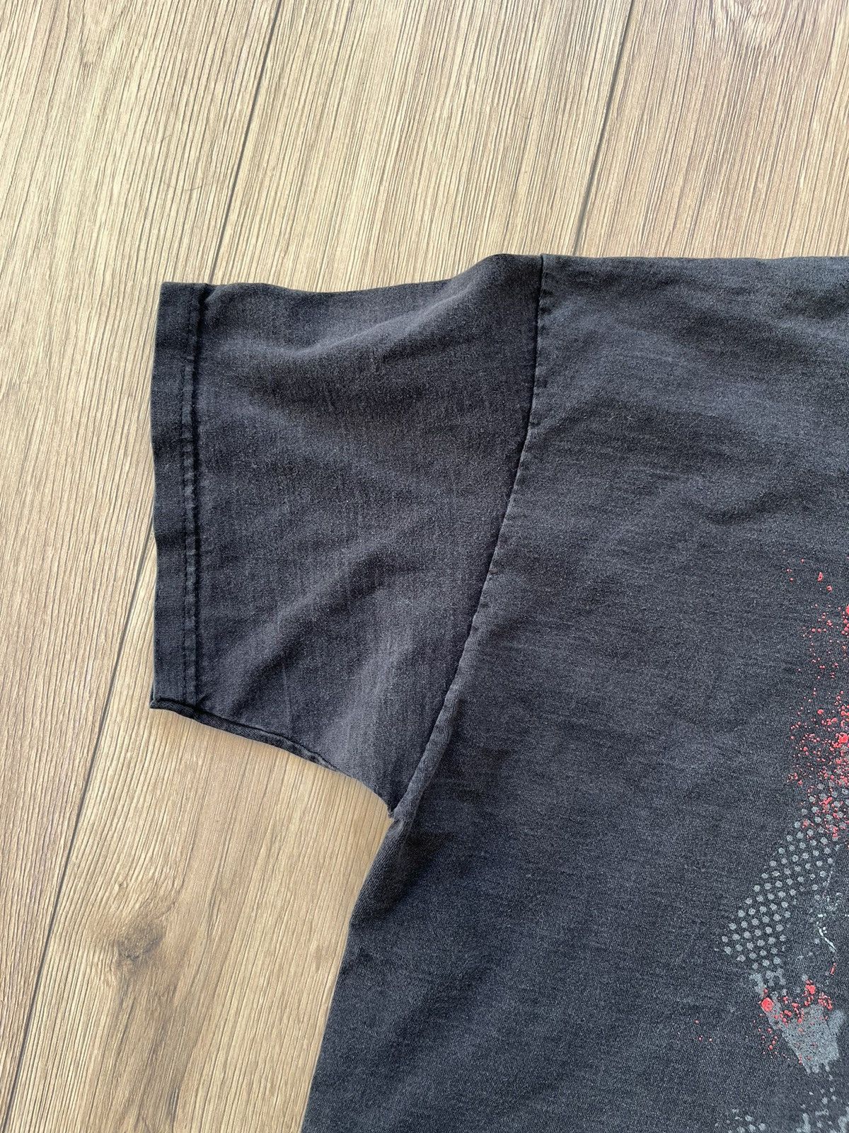 Band Tees × Vintage Rammstein Vintage Faded Black T-shirt Size US XL / EU 56 / 4 - 4 Thumbnail