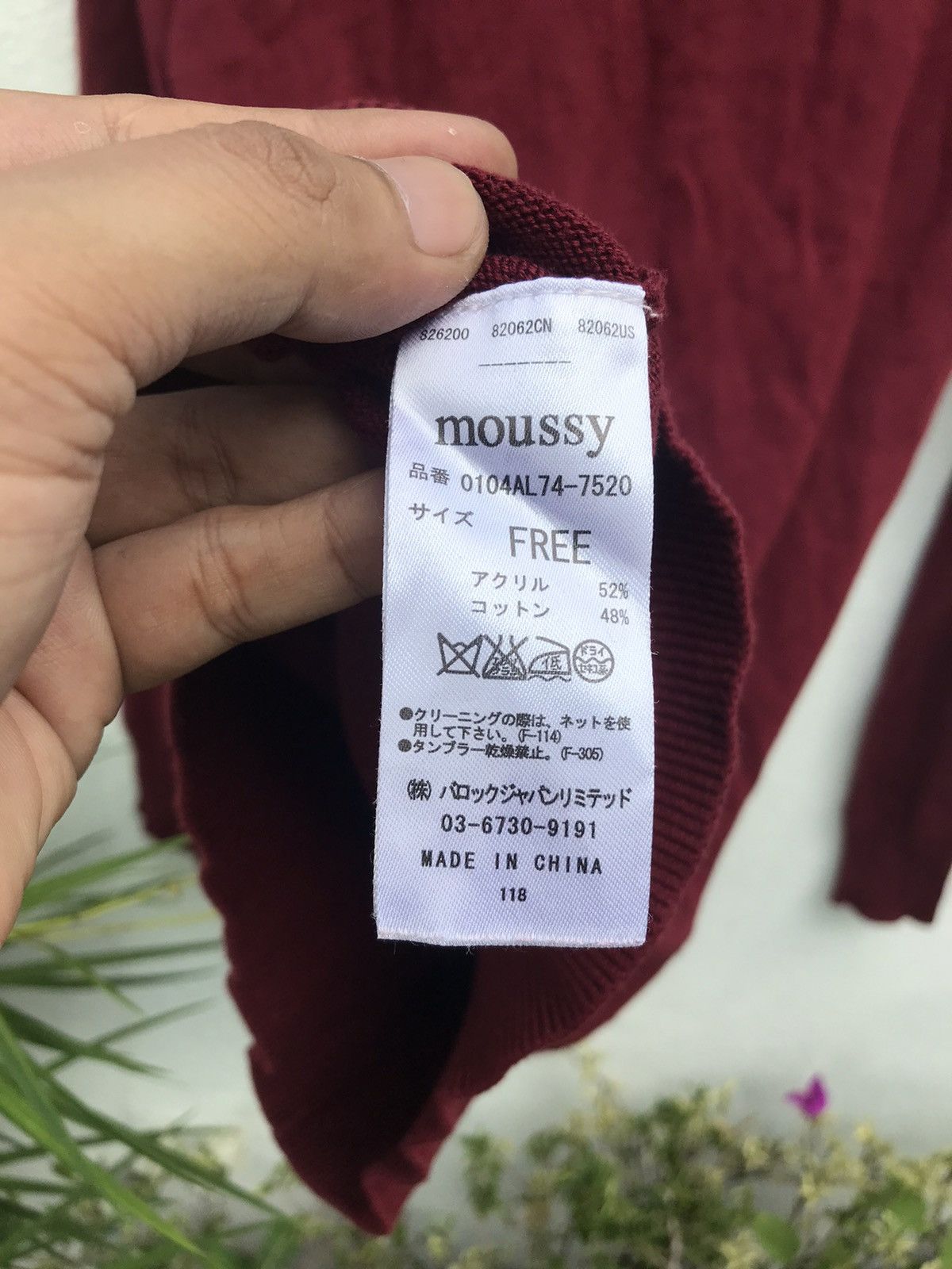 MOUSSY JUDGEMENT SKULLS LONG SLEEVE