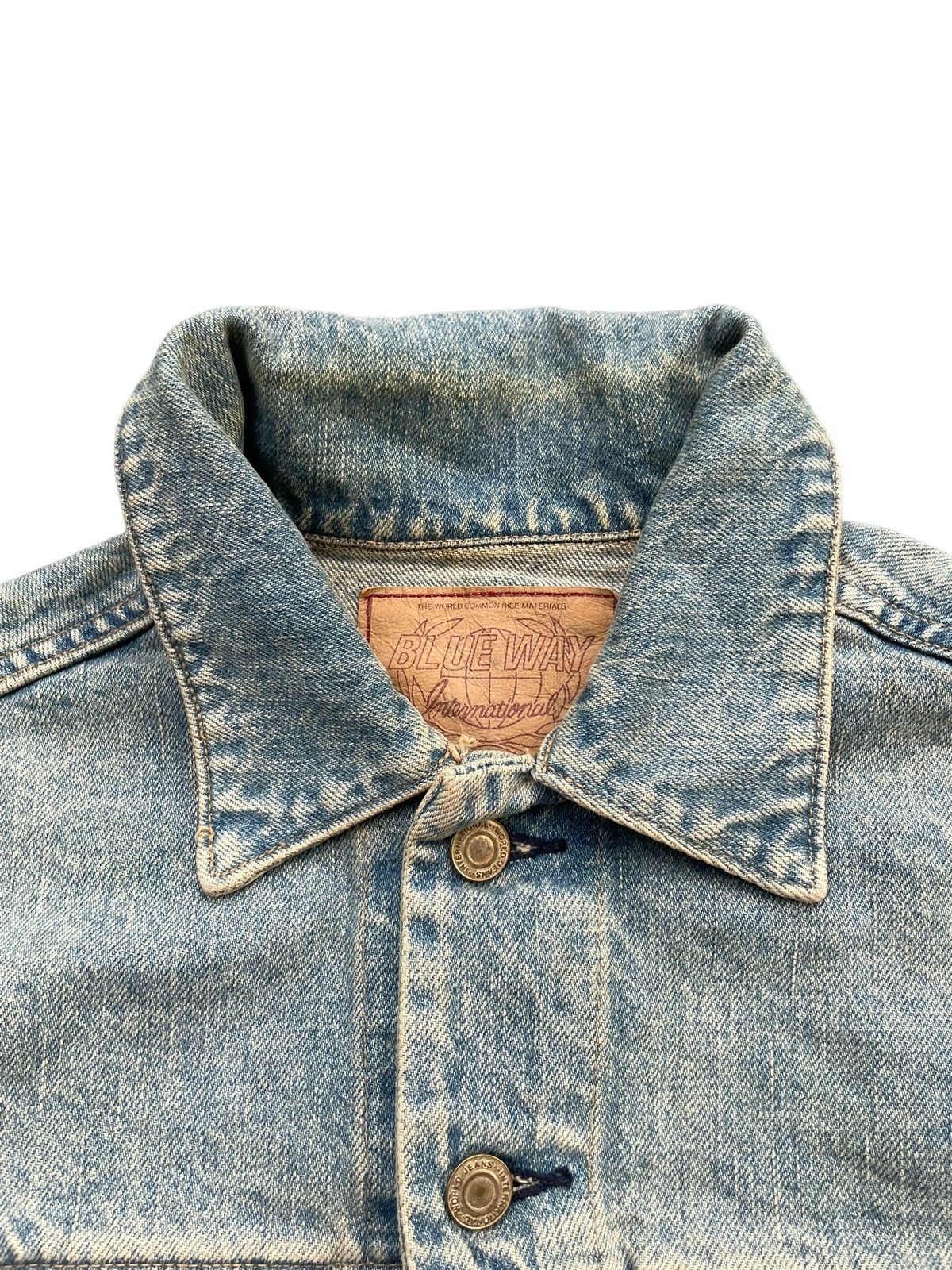 Japanese Brand Vintage Blue Way Denim Jacket Size US M / EU 48-50 / 2 - 4 Thumbnail