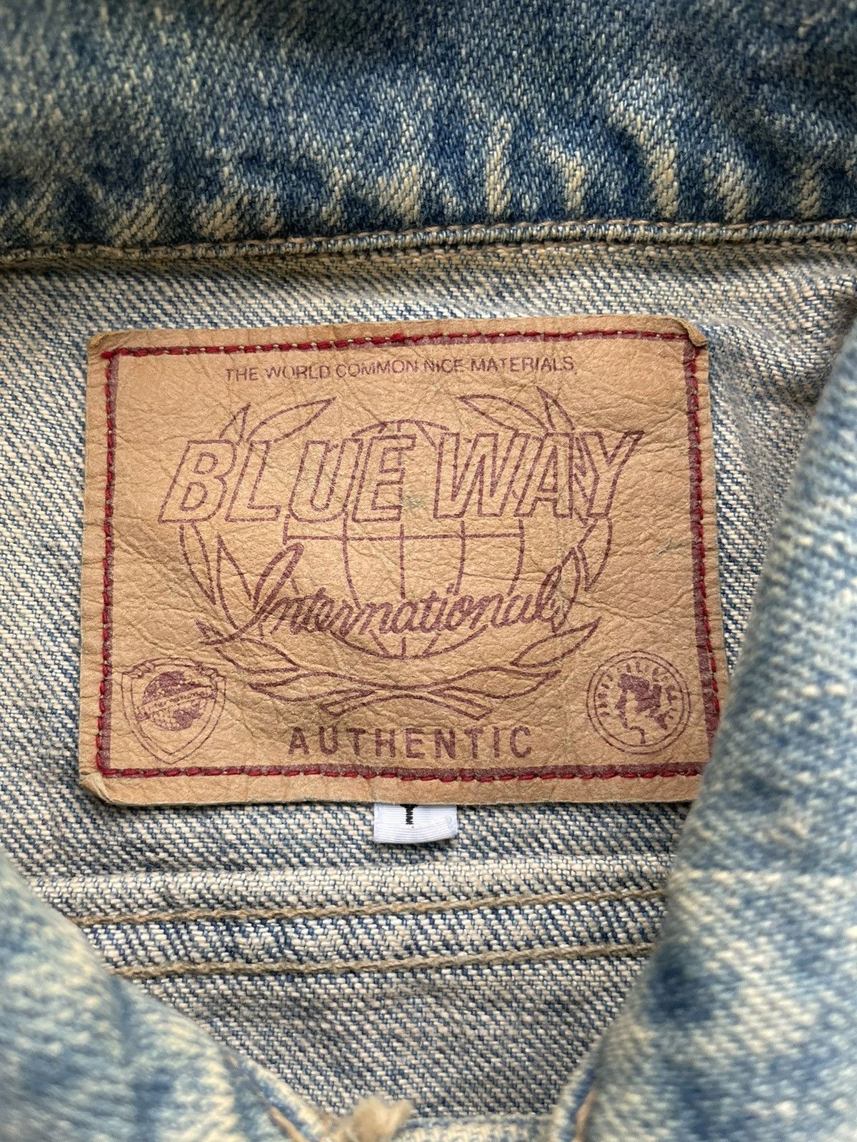 Japanese Brand Vintage Blue Way Denim Jacket Size US M / EU 48-50 / 2 - 11 Thumbnail