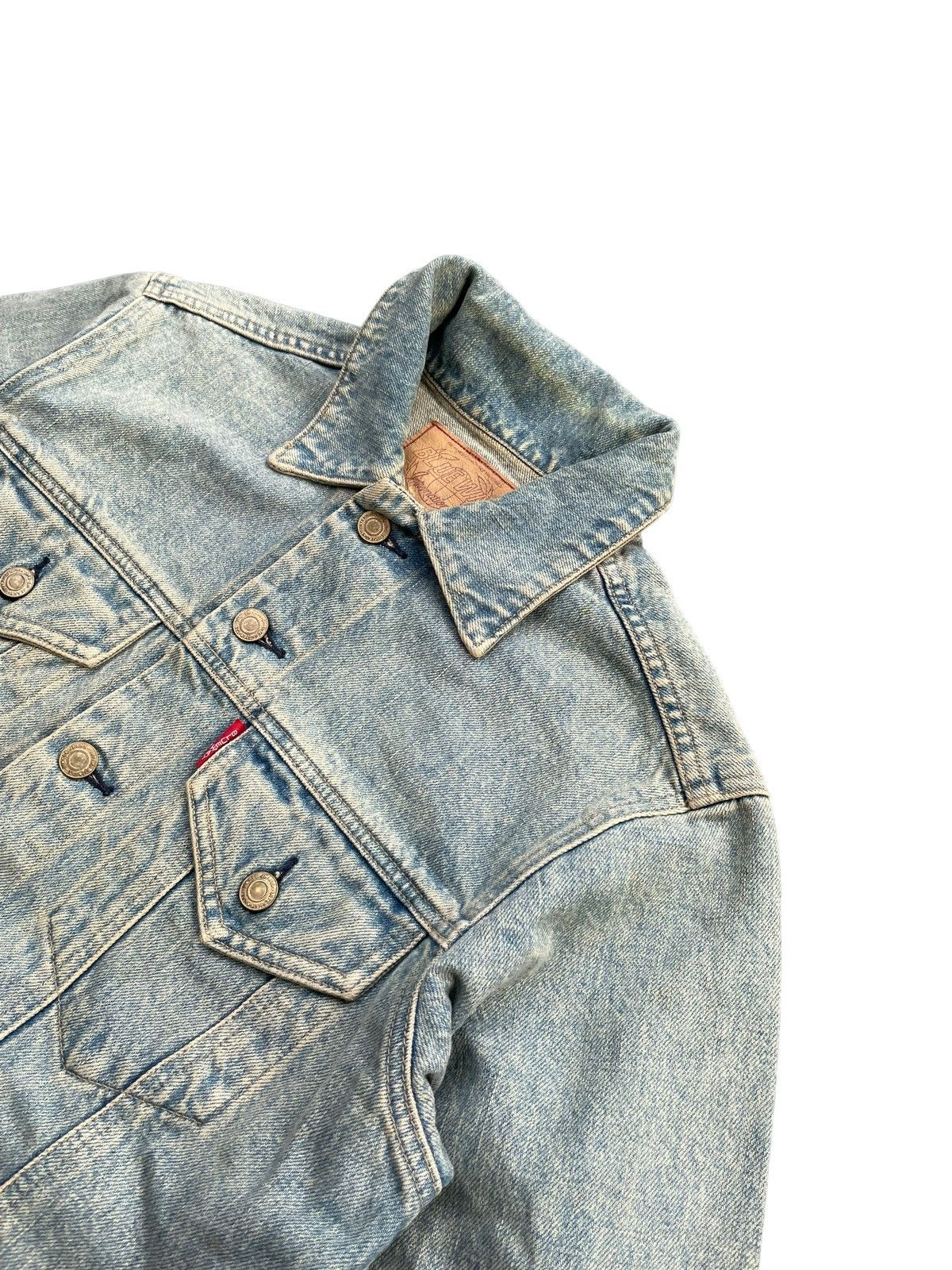 Japanese Brand Vintage Blue Way Denim Jacket Size US M / EU 48-50 / 2 - 2 Thumbnail