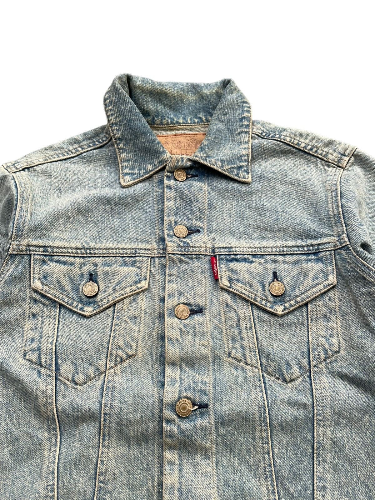 Japanese Brand Vintage Blue Way Denim Jacket Size US M / EU 48-50 / 2 - 3 Thumbnail