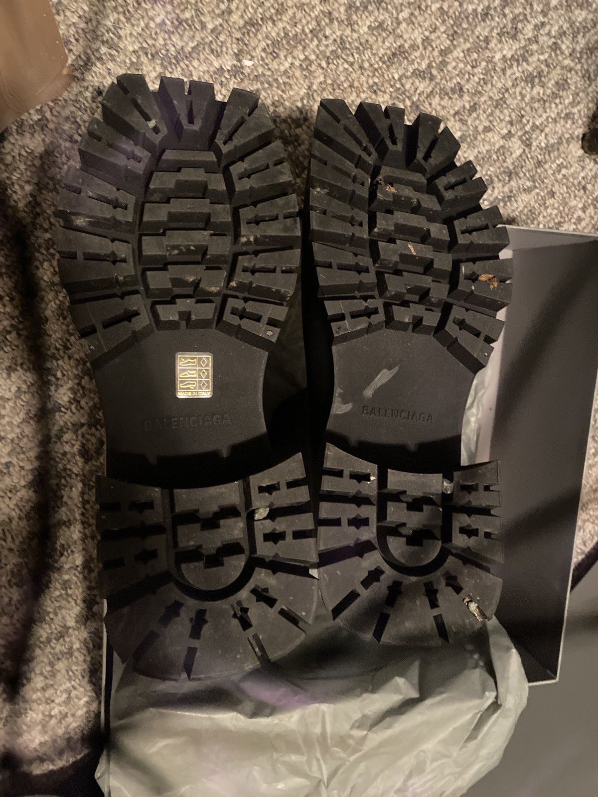 Balenciaga Balenciaga rubber trooper boots Size US 10 / EU 43 - 5 Thumbnail