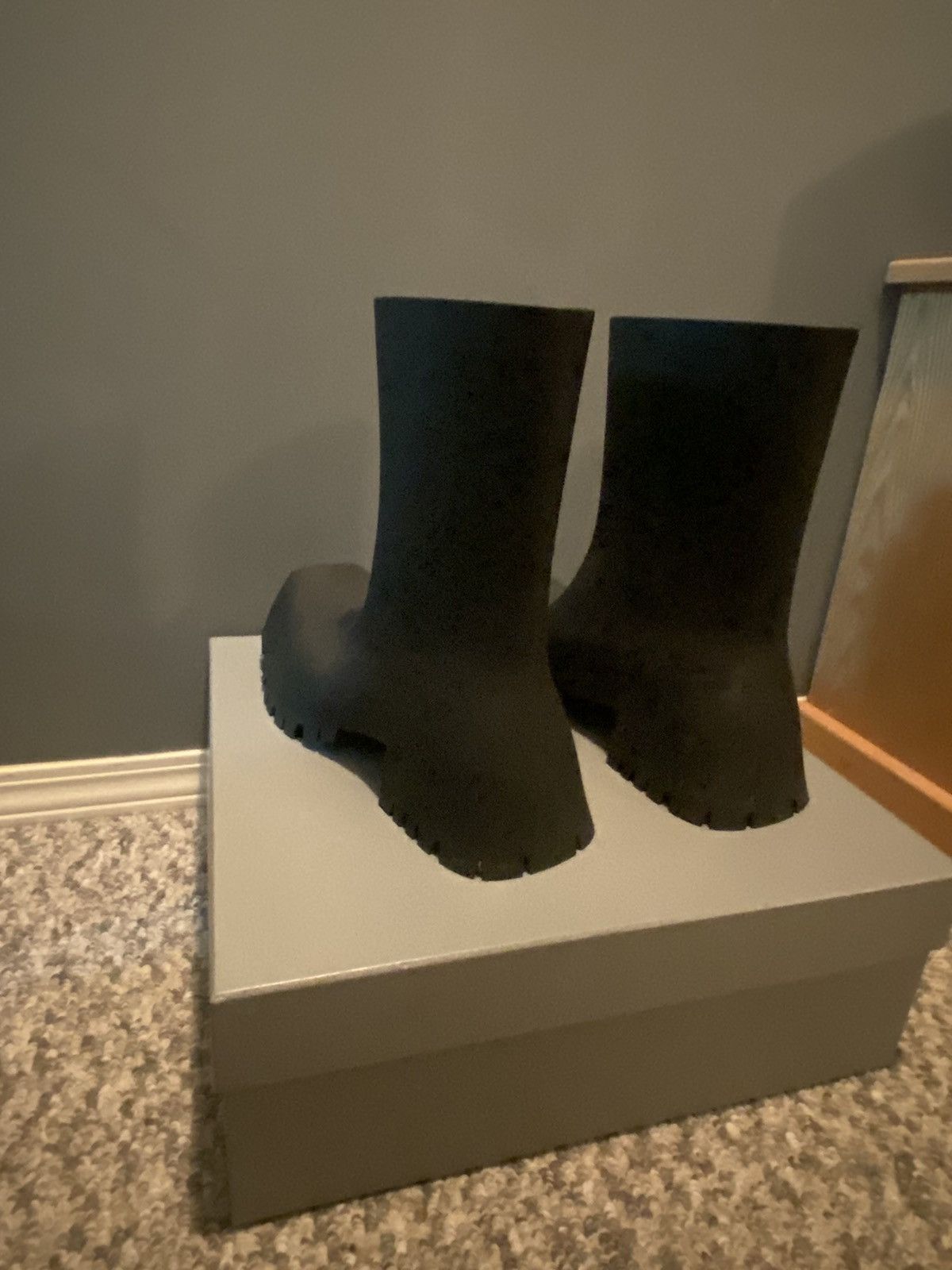 Balenciaga Balenciaga rubber trooper boots Size US 10 / EU 43 - 3 Thumbnail