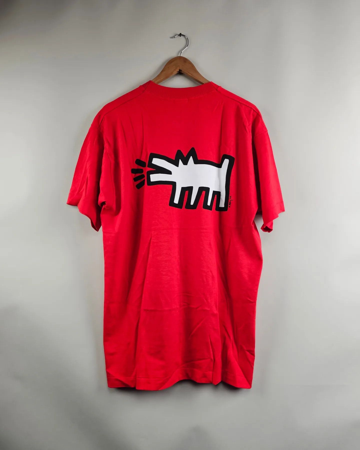 Keith Haring 80s Keith Haring Baby Pop Shop Art Tee Size US XL / EU 56 / 4 - 2 Thumbnail