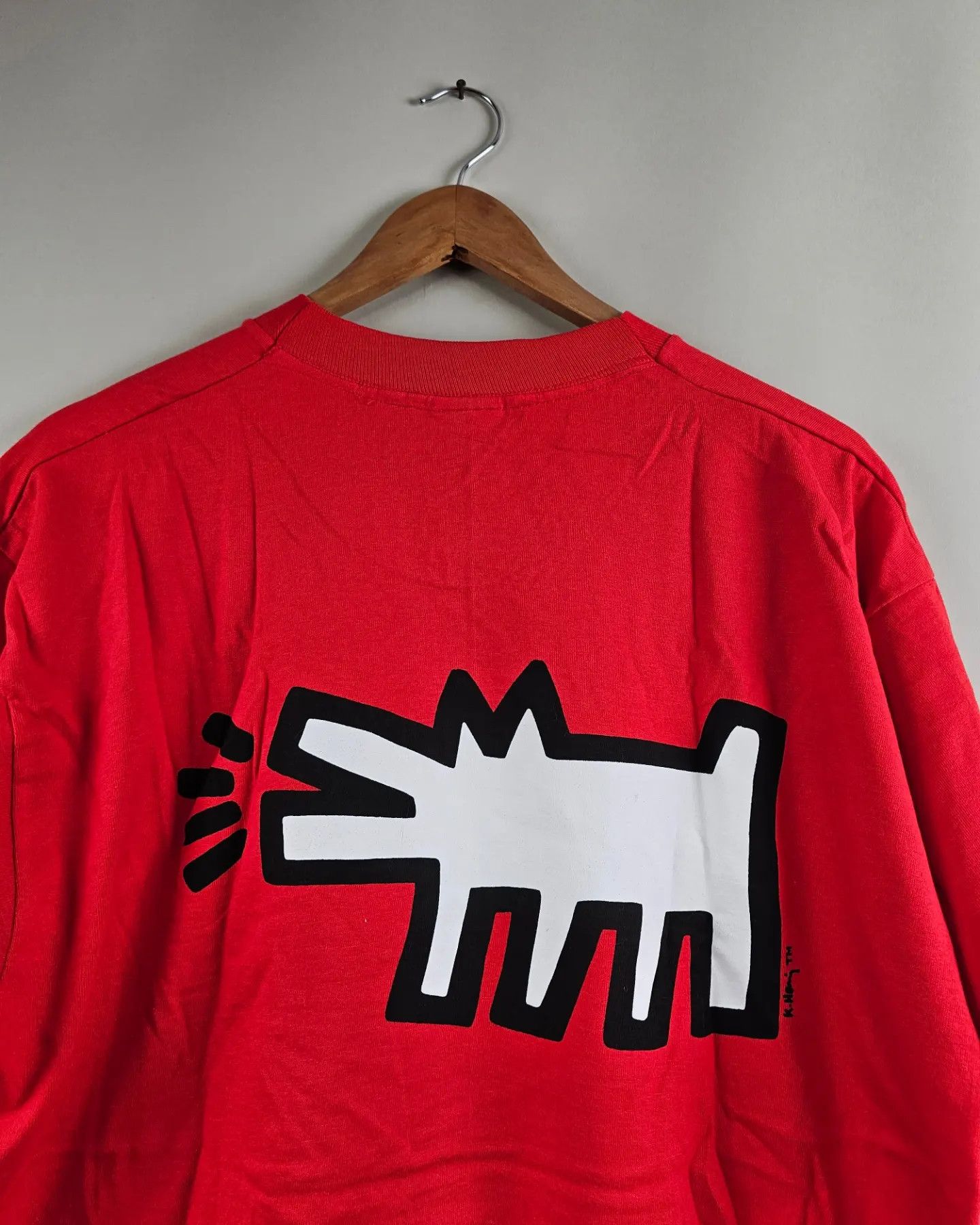 Keith Haring 80s Keith Haring Baby Pop Shop Art Tee Size US XL / EU 56 / 4 - 3 Thumbnail