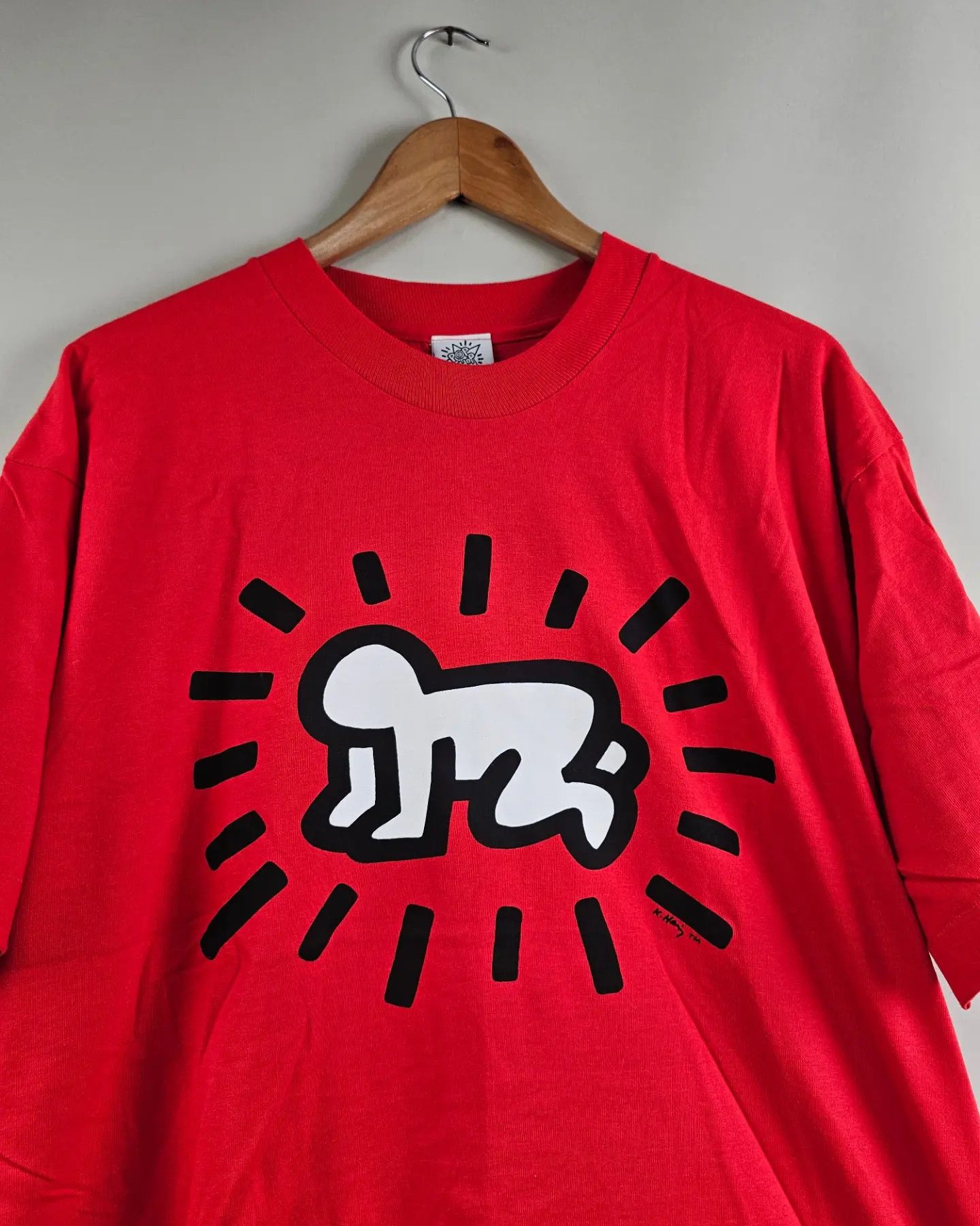 Keith Haring 80s Keith Haring Baby Pop Shop Art Tee Size US XL / EU 56 / 4 - 4 Thumbnail