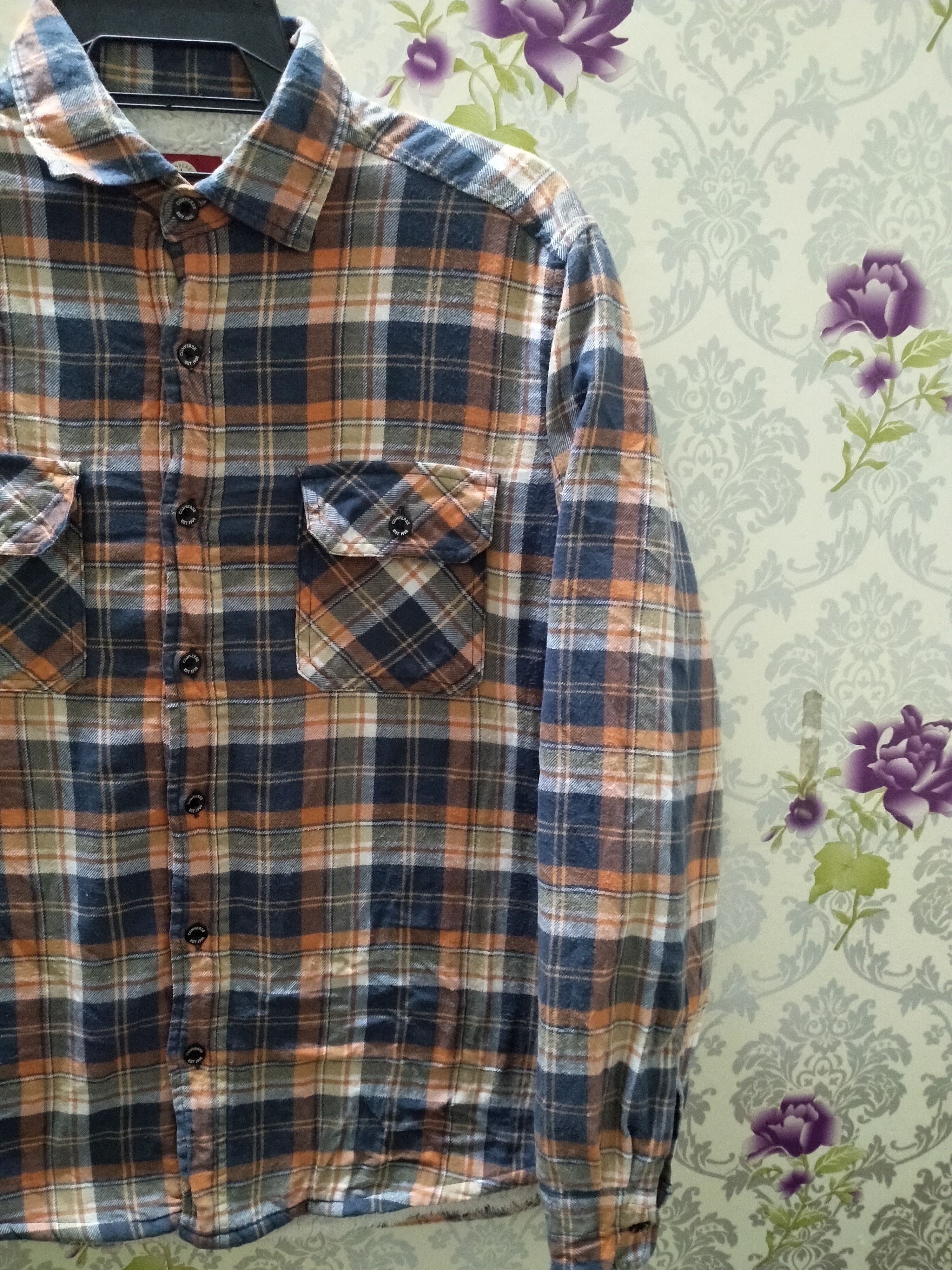 Converse × Flannel × Vintage CONVERSE JACKET SHIRT MULTI POCKET Size US M / EU 48-50 / 2 - 4 Thumbnail