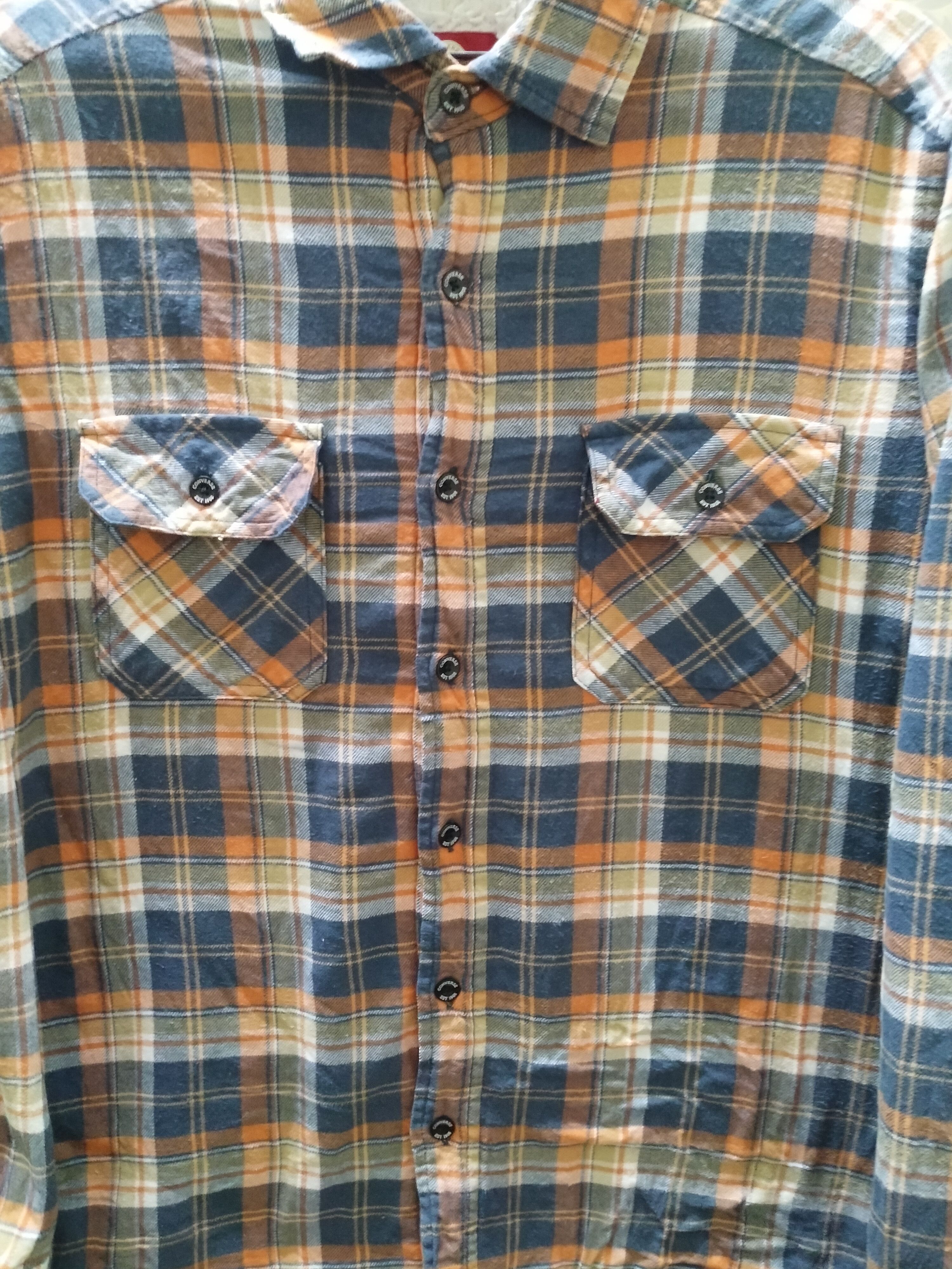 Converse × Flannel × Vintage CONVERSE JACKET SHIRT MULTI POCKET Size US M / EU 48-50 / 2 - 2 Thumbnail