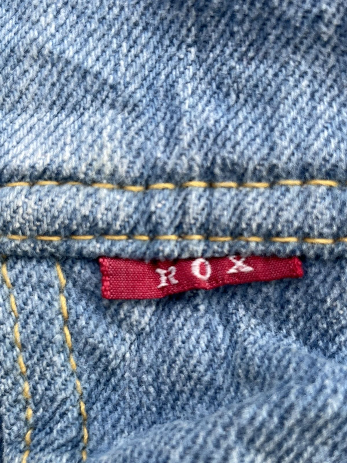 Vintage Vintage Rox Selvedge Denim Jacket Size US M / EU 48-50 / 2 - 13 Thumbnail