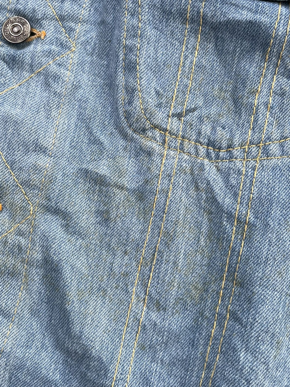 Vintage Vintage Rox Selvedge Denim Jacket Size US M / EU 48-50 / 2 - 8 Thumbnail