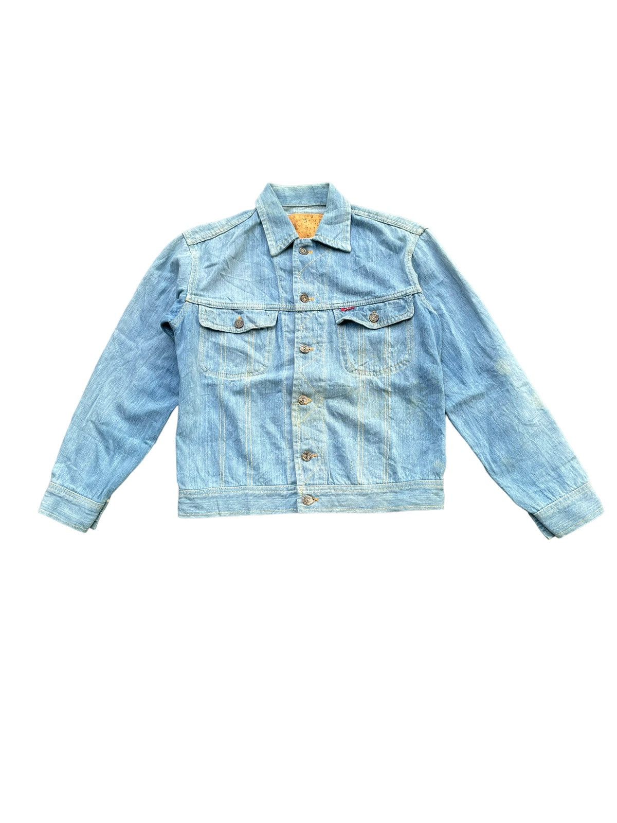 Vintage Vintage Rox Selvedge Denim Jacket Size US M / EU 48-50 / 2 - 1 Thumbnail