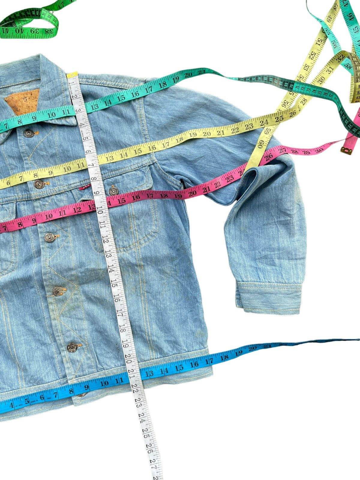 Vintage Vintage Rox Selvedge Denim Jacket Size US M / EU 48-50 / 2 - 18 Thumbnail