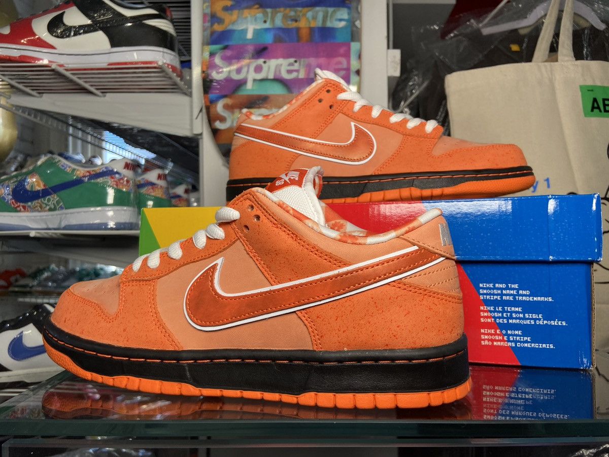 Orange lobster” Concepts x Nike SB dunk low