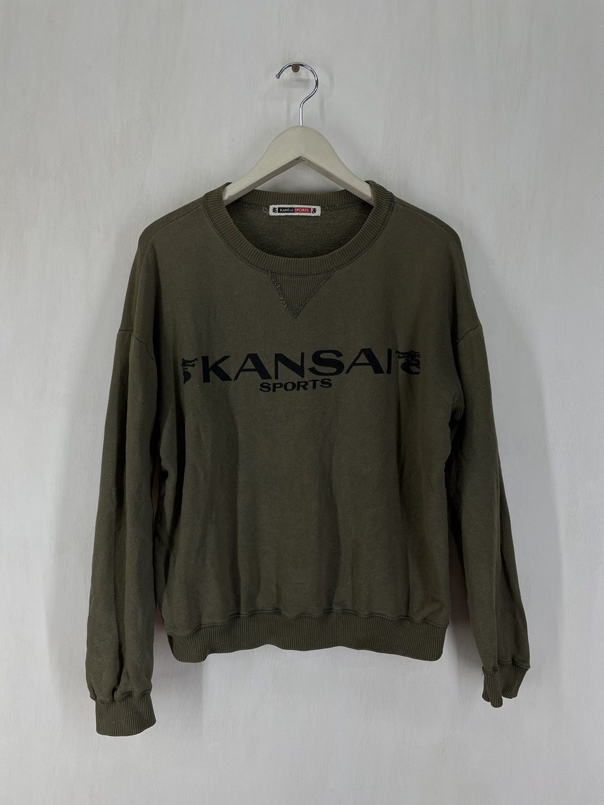 Kansai Yamamoto Vintage 90s Kansai Sports sweatshirt Size US L / EU 52-54 / 3 - 1 Thumbnail