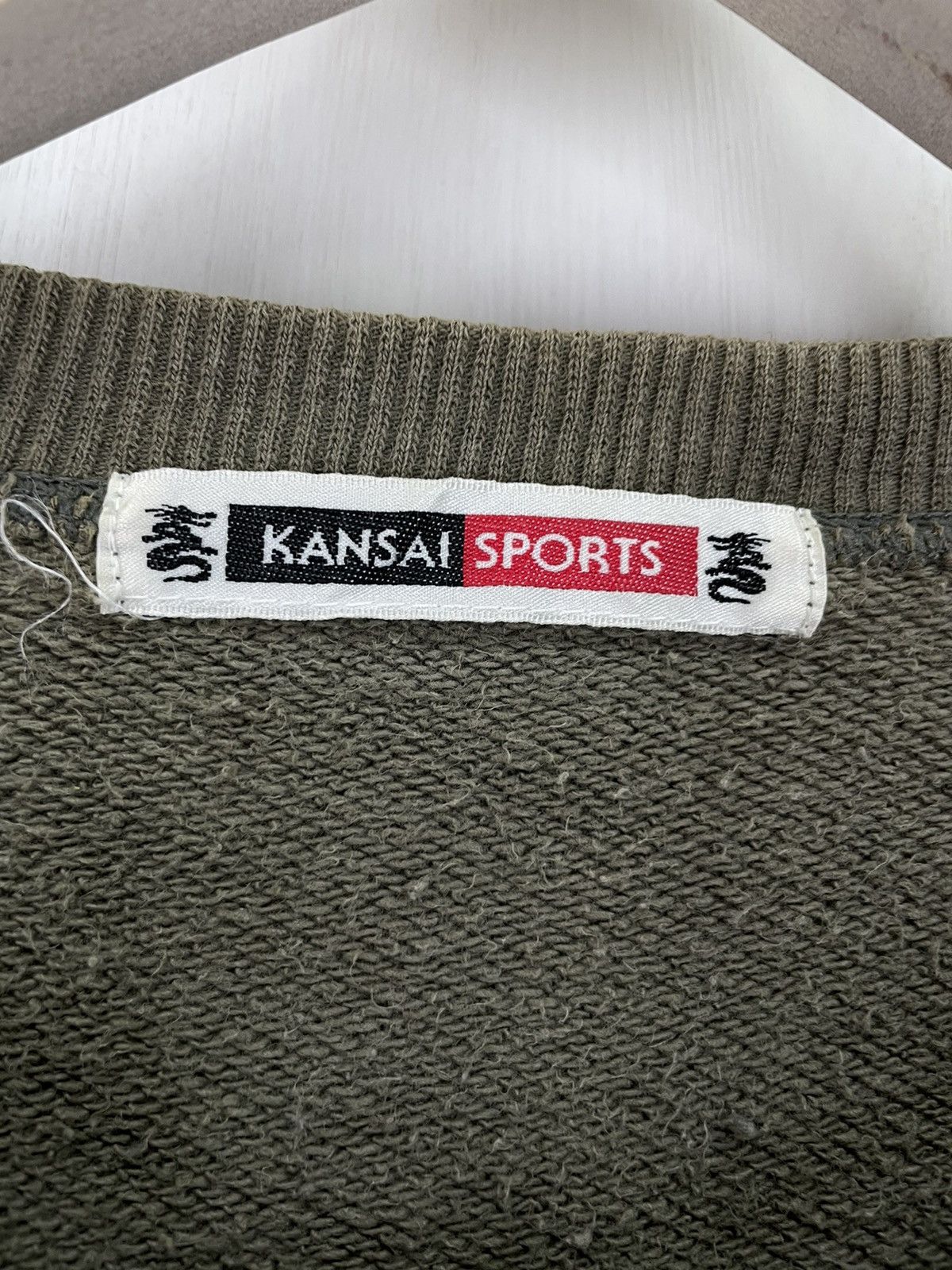 Kansai Yamamoto Vintage 90s Kansai Sports sweatshirt Size US L / EU 52-54 / 3 - 4 Thumbnail