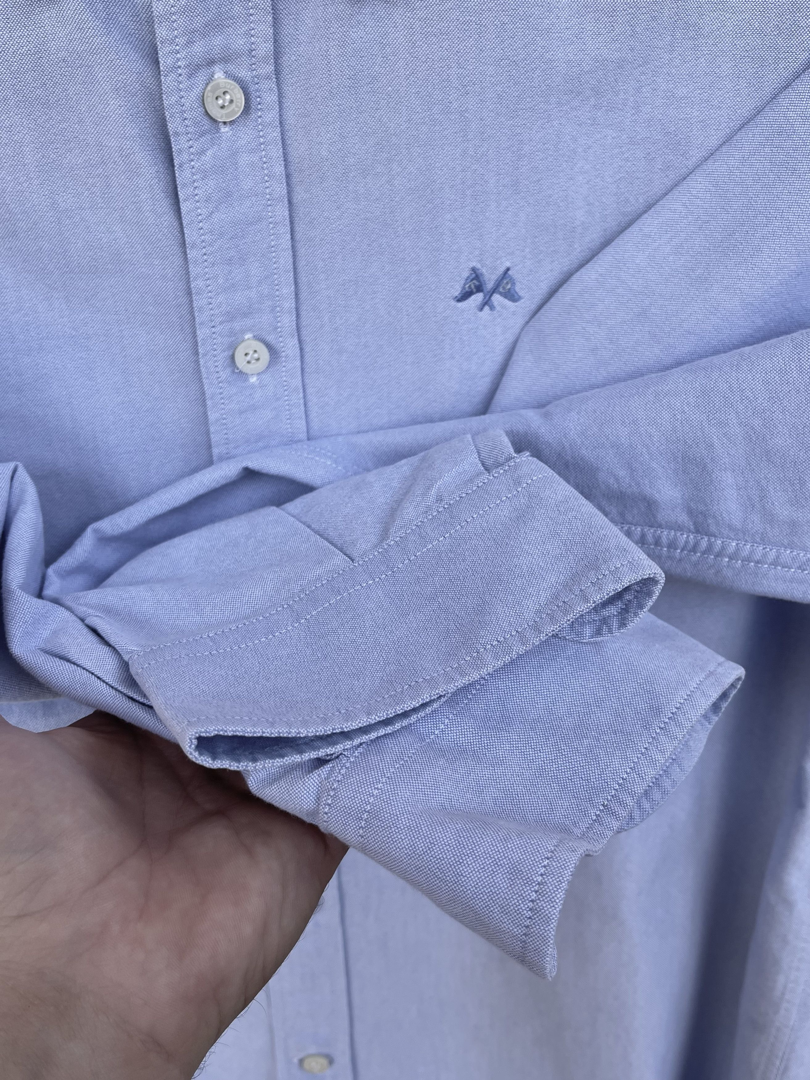 Burberry 🔥 TB Burberry blue classic shirt size L Size US L / EU 52-54 / 3 - 5 Thumbnail