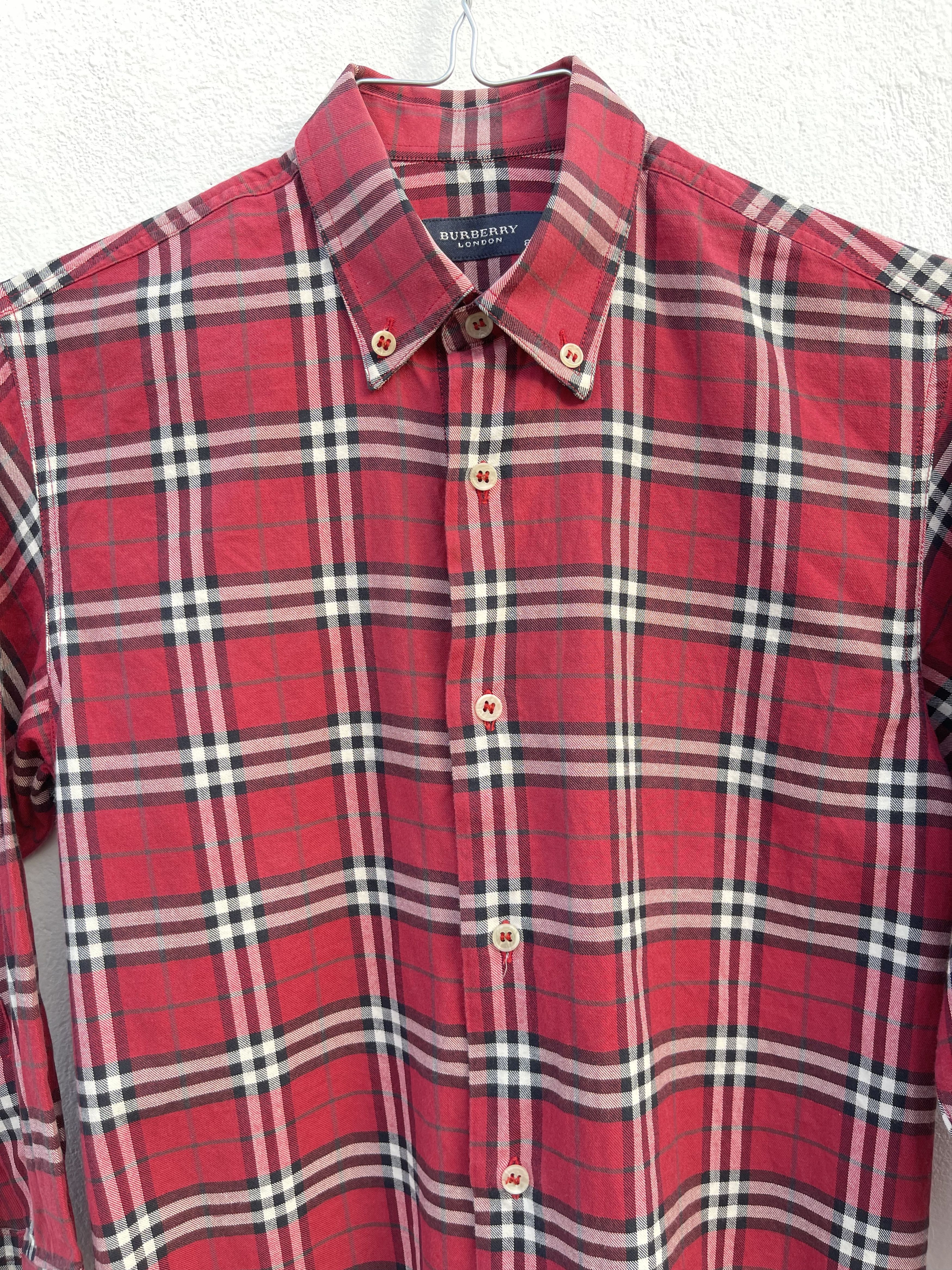 Burberry 🔥kids novacheck red shirt Burberry shirt Size 8 years Size US XXS / EU 40 - 6 Thumbnail