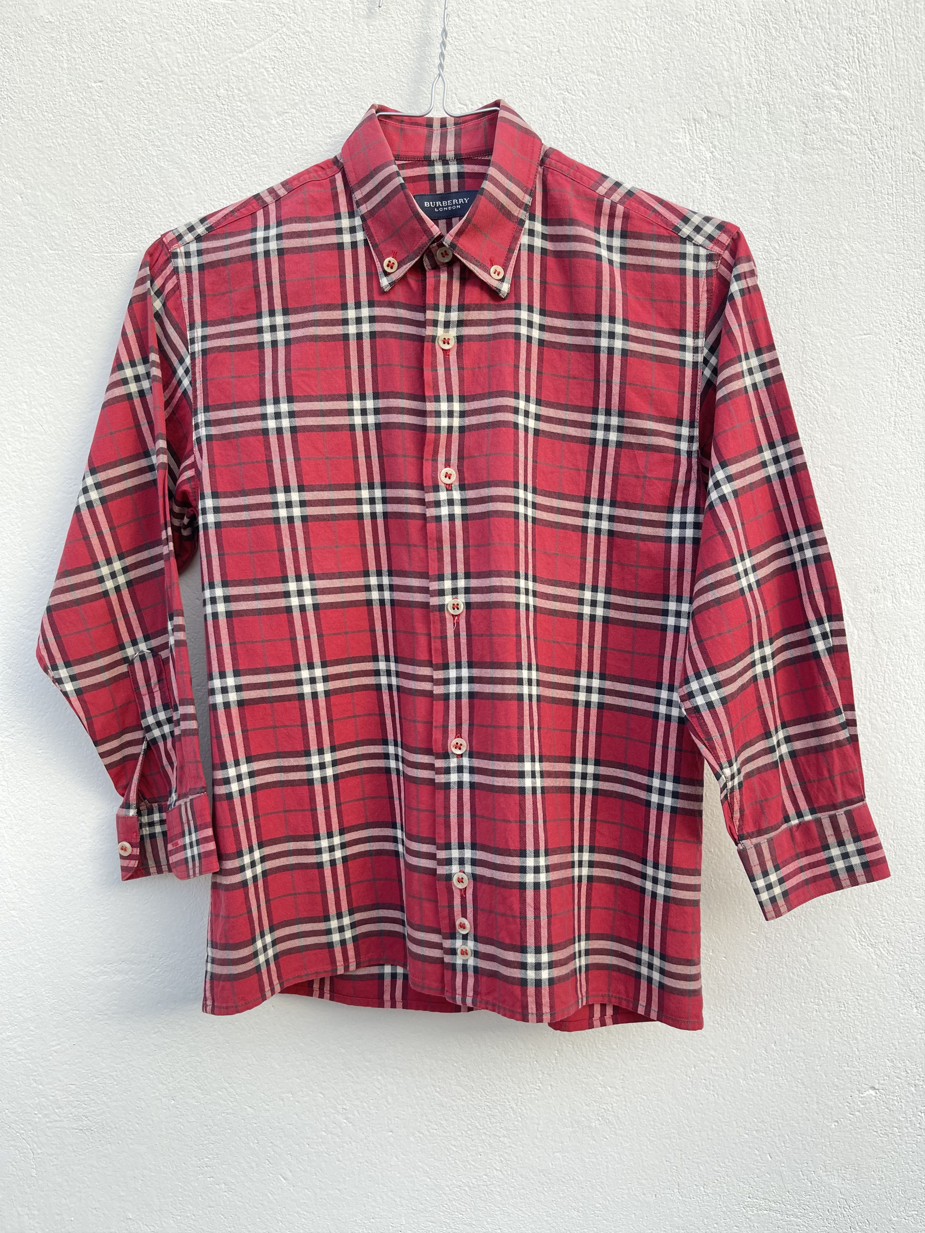 Burberry 🔥kids novacheck red shirt Burberry shirt Size 8 years Size US XXS / EU 40 - 1 Thumbnail