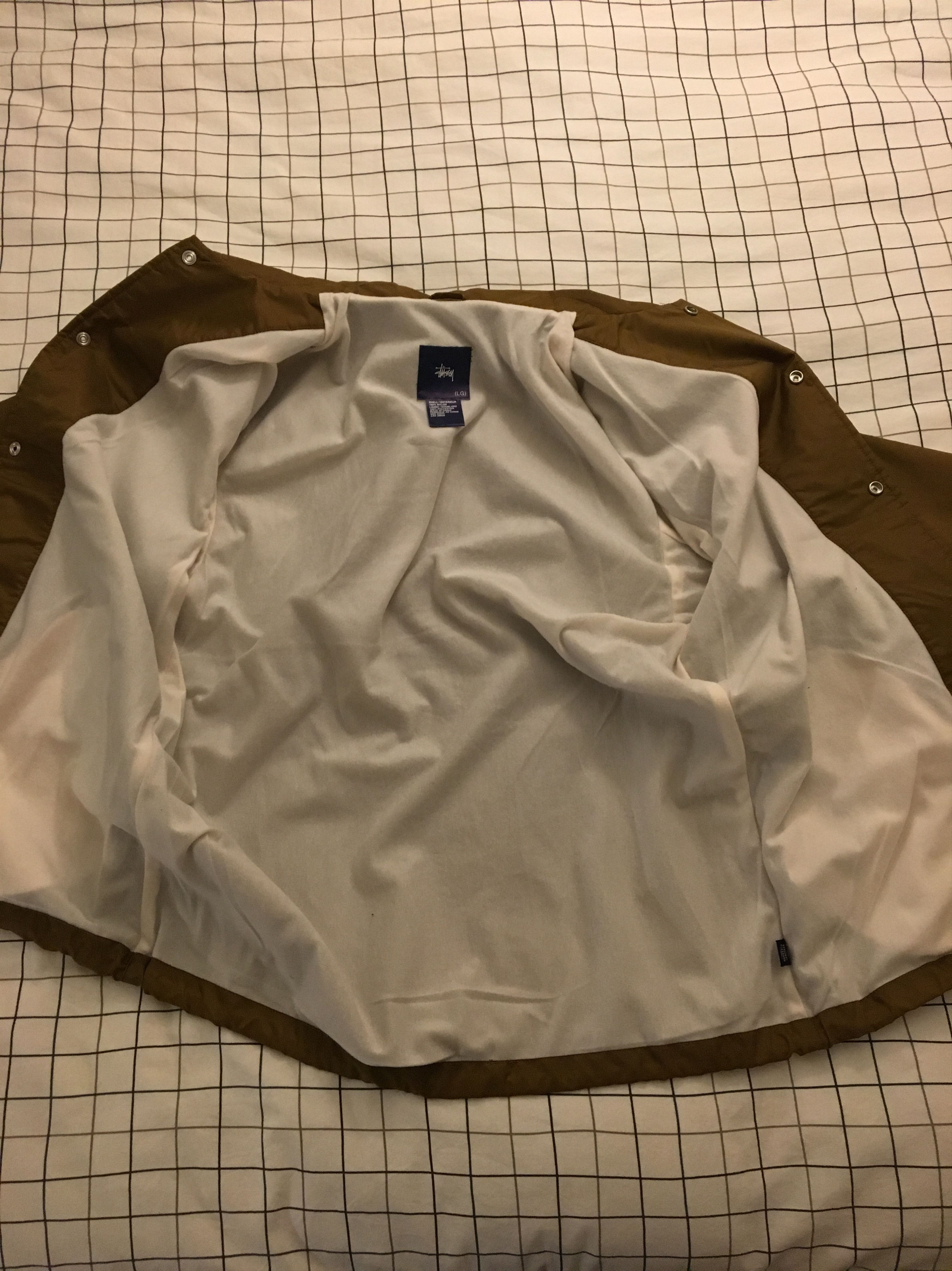 Stussy brown stussy coach jacket Size US L / EU 52-54 / 3 - 5 Preview